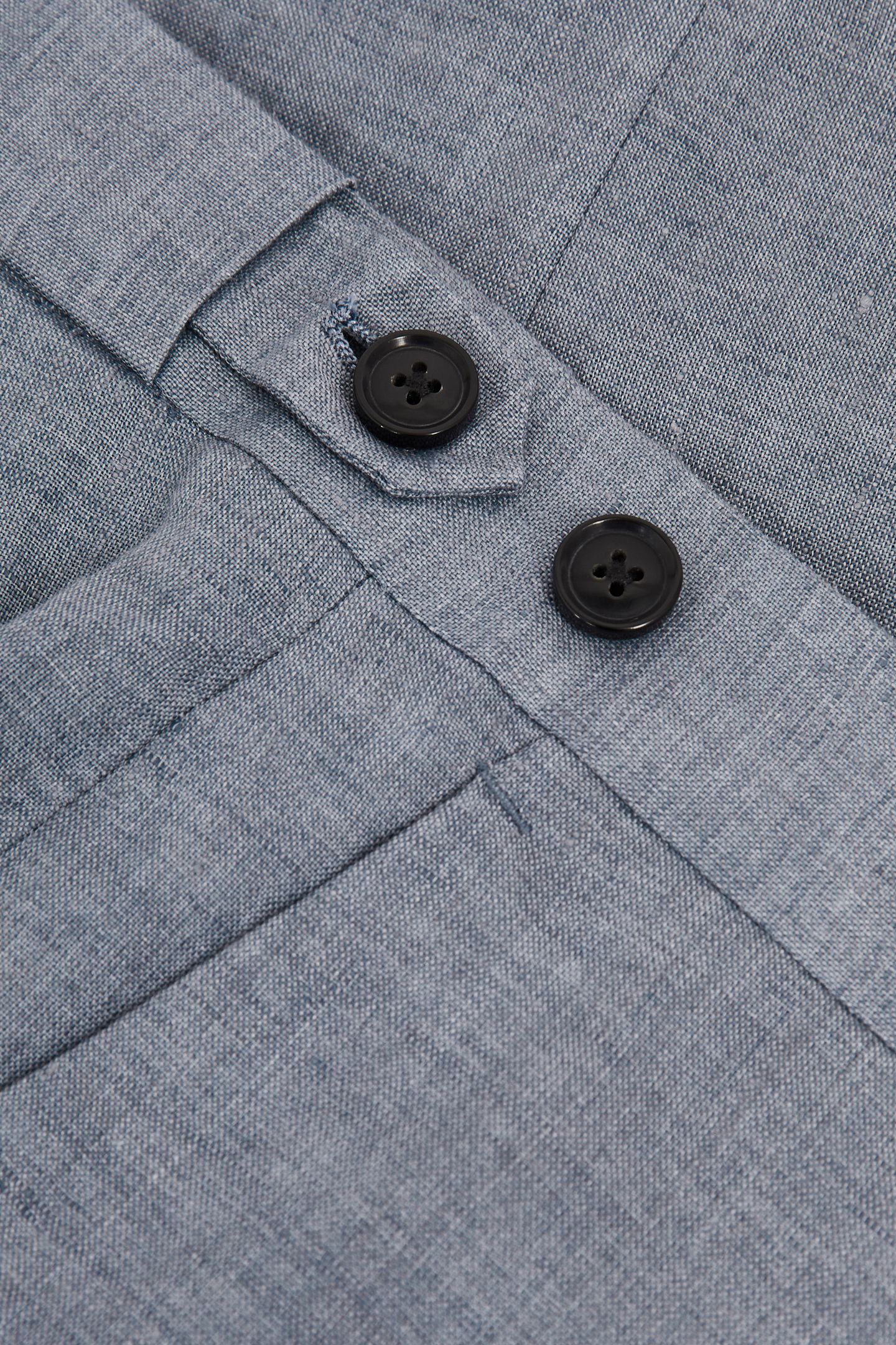 LINEN SLIM MIXER TROUSER AIRFORCE BLUE 5