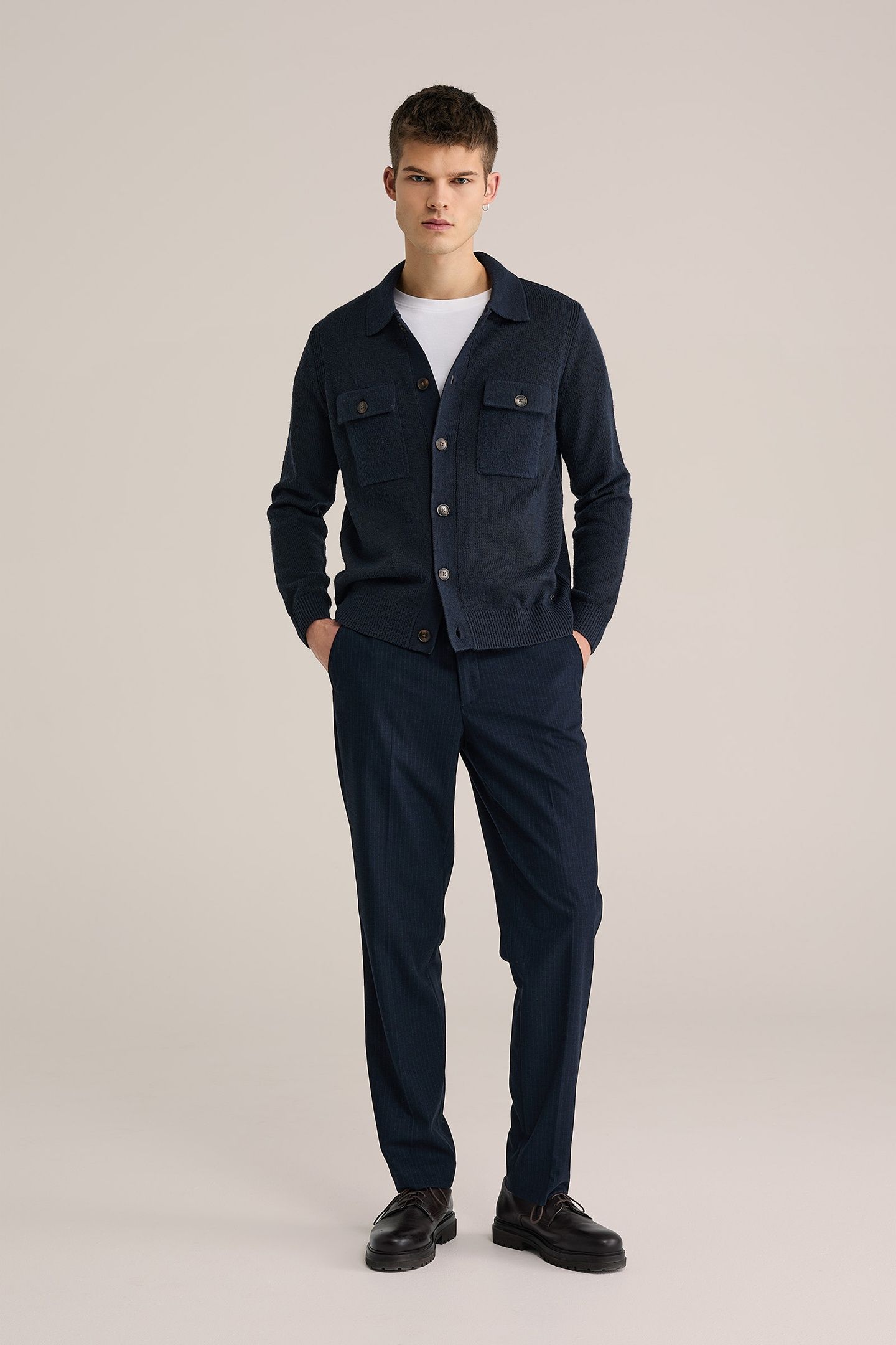CARDIGAN DARK BLUE 2
