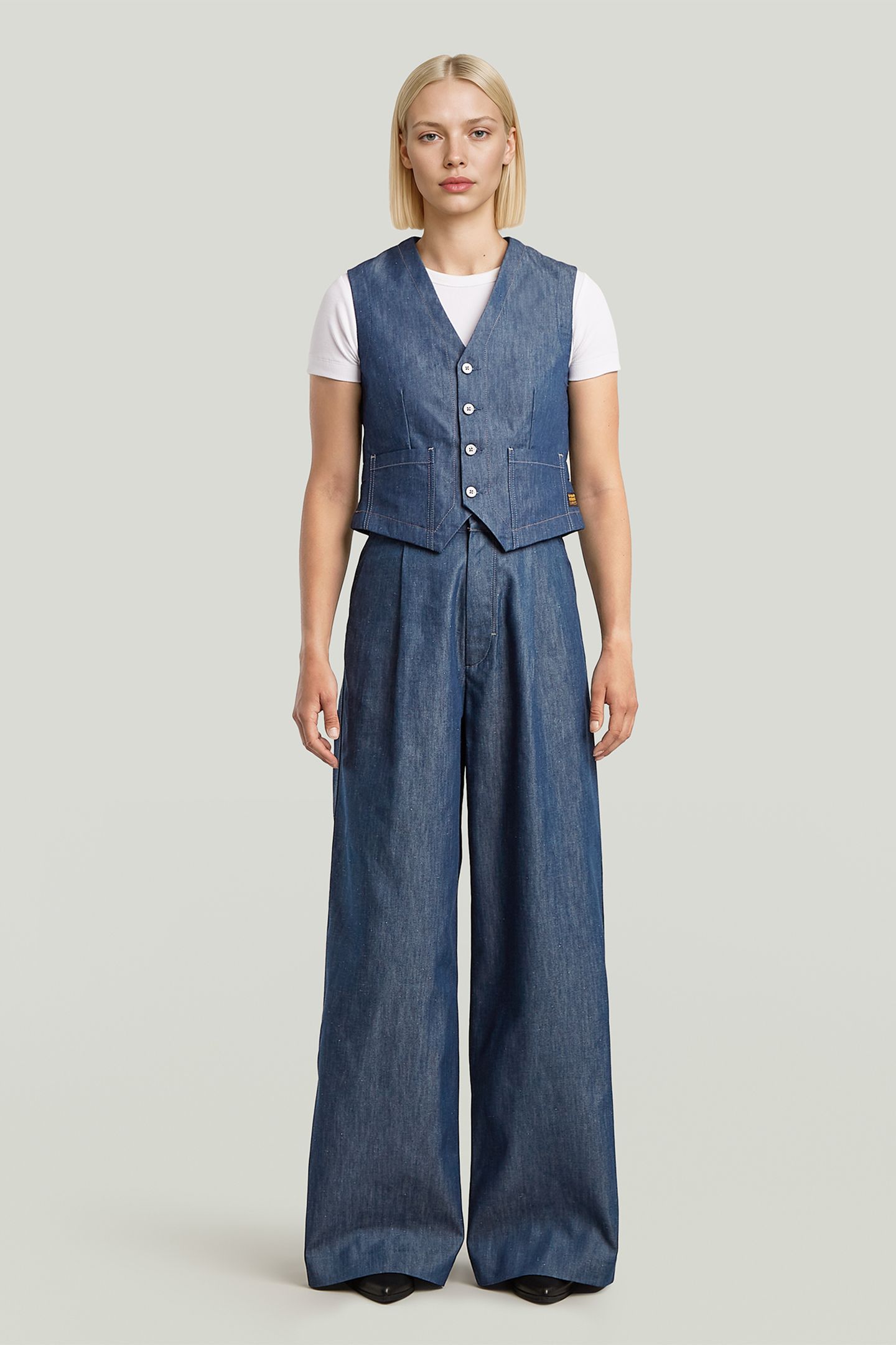 SUMMER VEST RAW DENIM 3