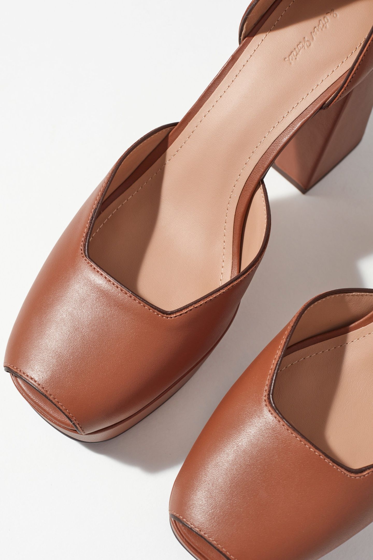 NEVE PLATFORM SANDALETTE BROWN 3
