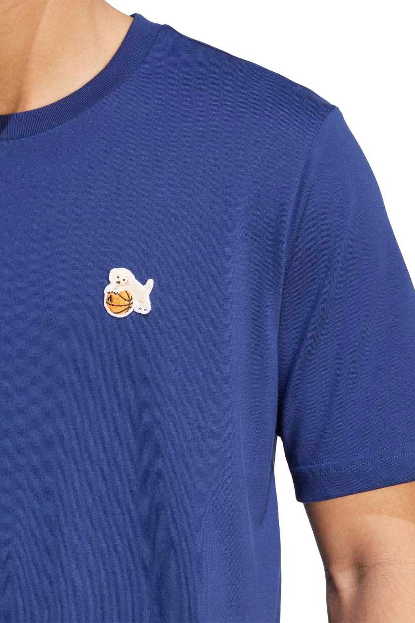 SPORTSWEAR UNISEX DOG HOOP PATCH GRAPHIC T-SHIRT 6
