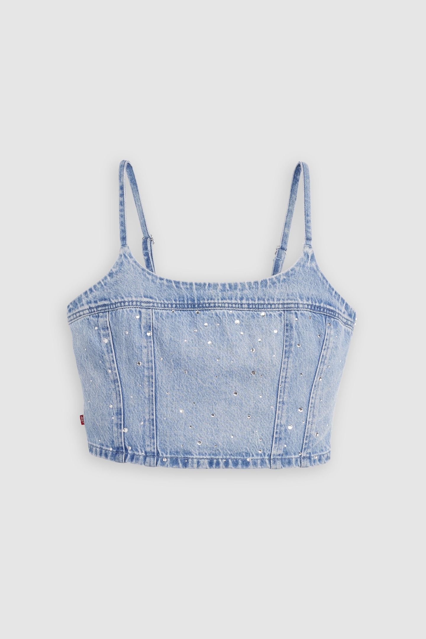 JADINE LIGHTWEIGHT DENIM CAMI TANK TOP 4