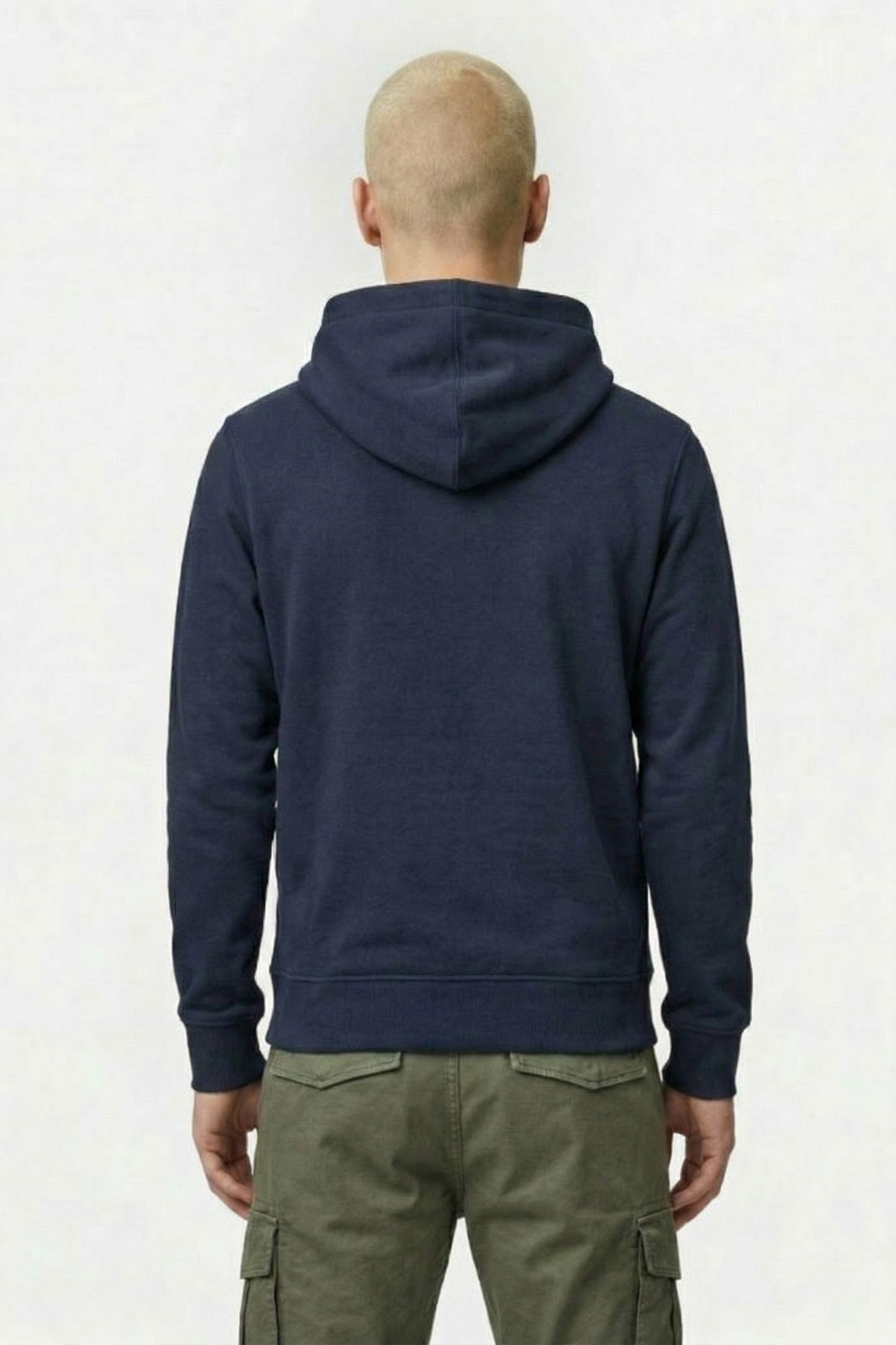 LOGO HOODED SWEAT L/S SARTHO BLUE 2
