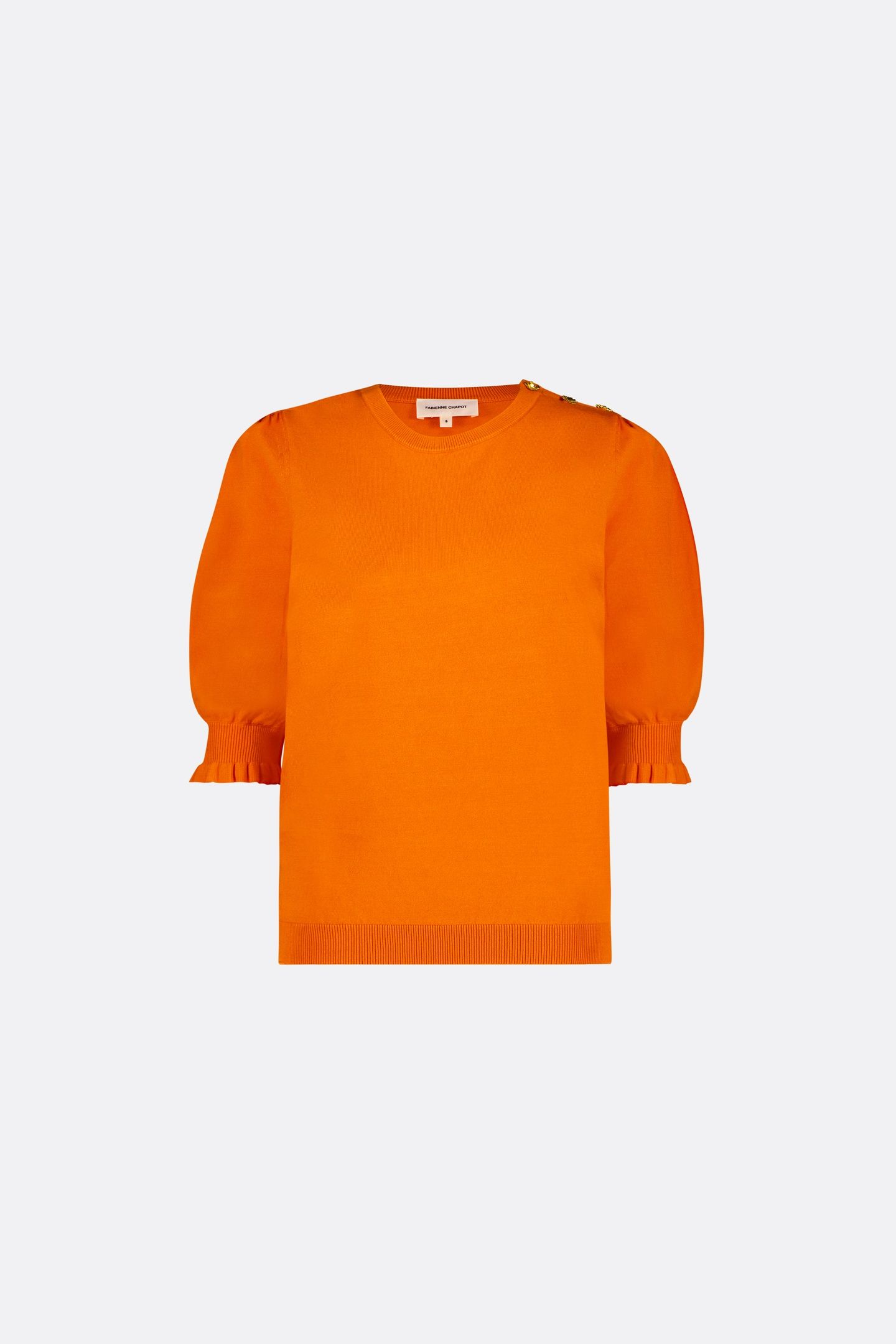 JOLLY PULLOVER MANDARIN ORANGE 4