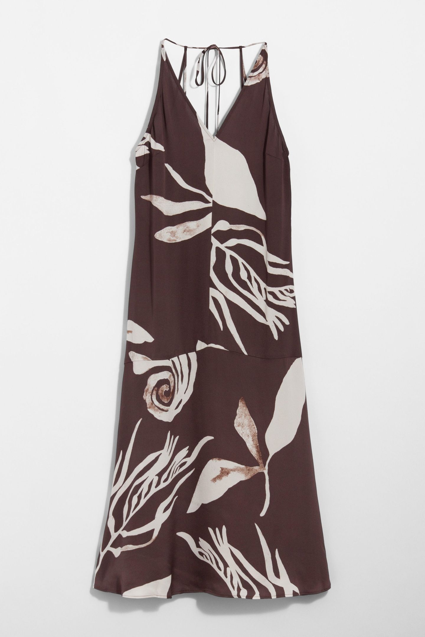 HIRA DRESS BROWN 3