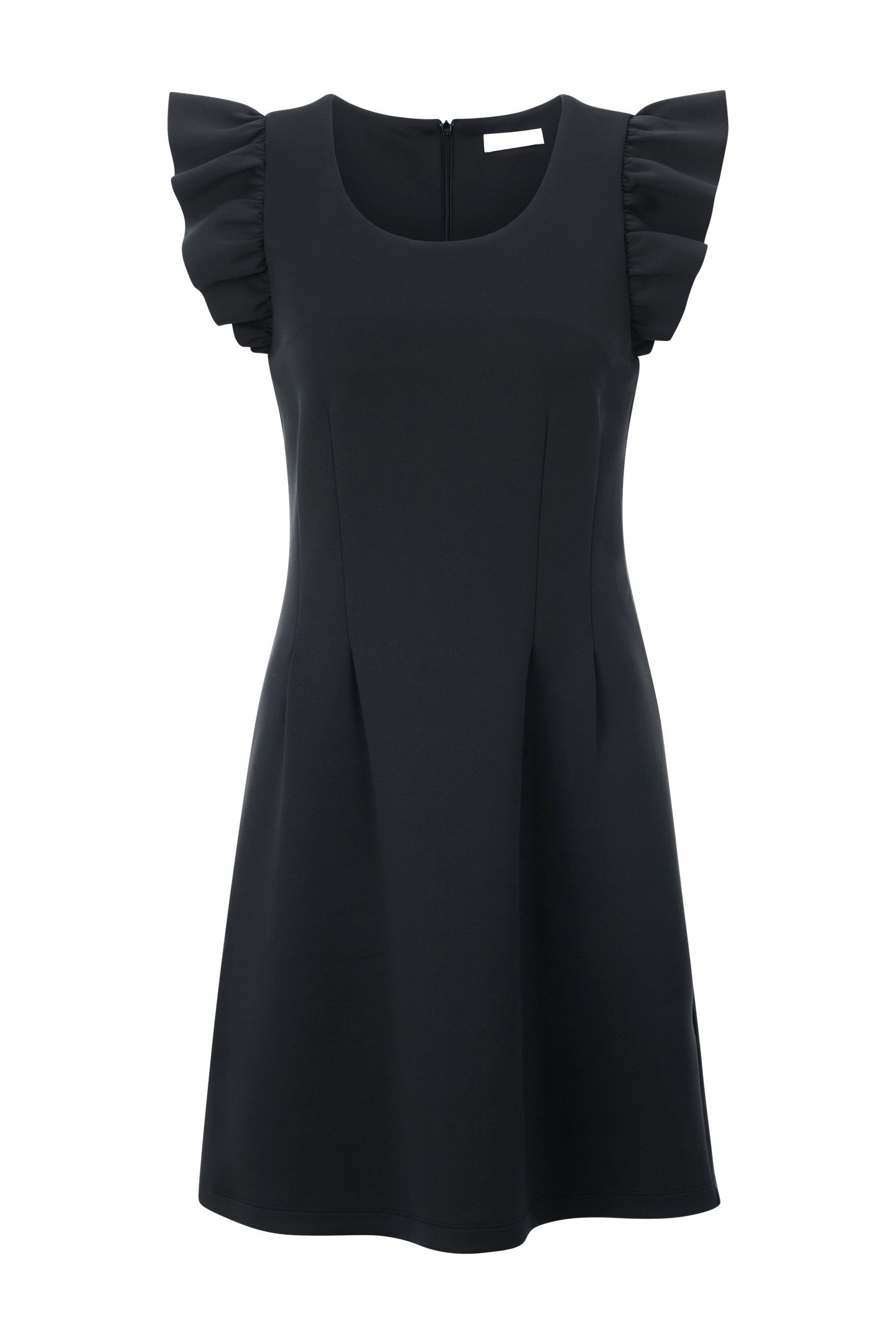 SCUBA MINIDRESS BLACK 4