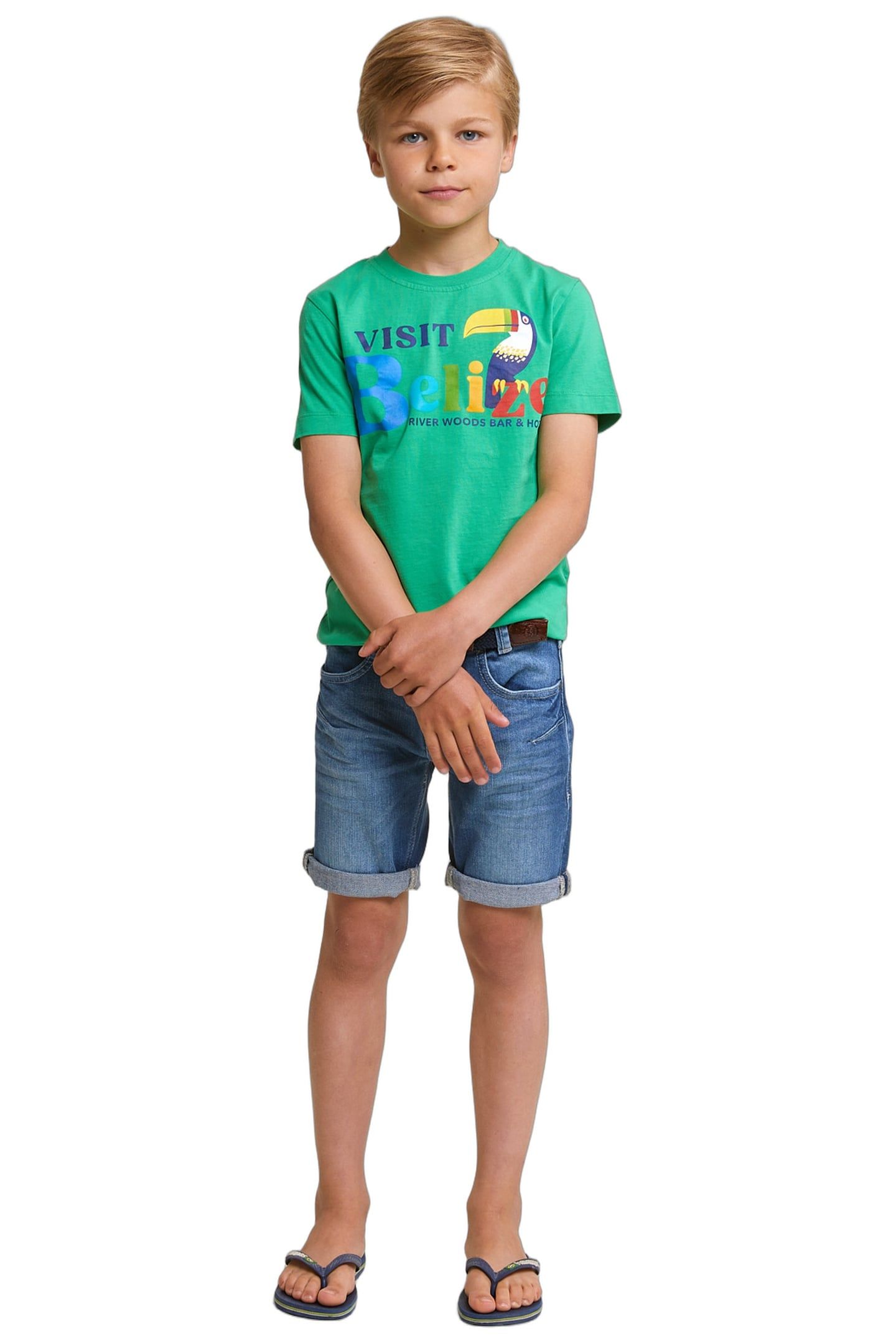 NORMAL FIT BASIC T-SHIRT SHORT SLEEVES APPLE 3