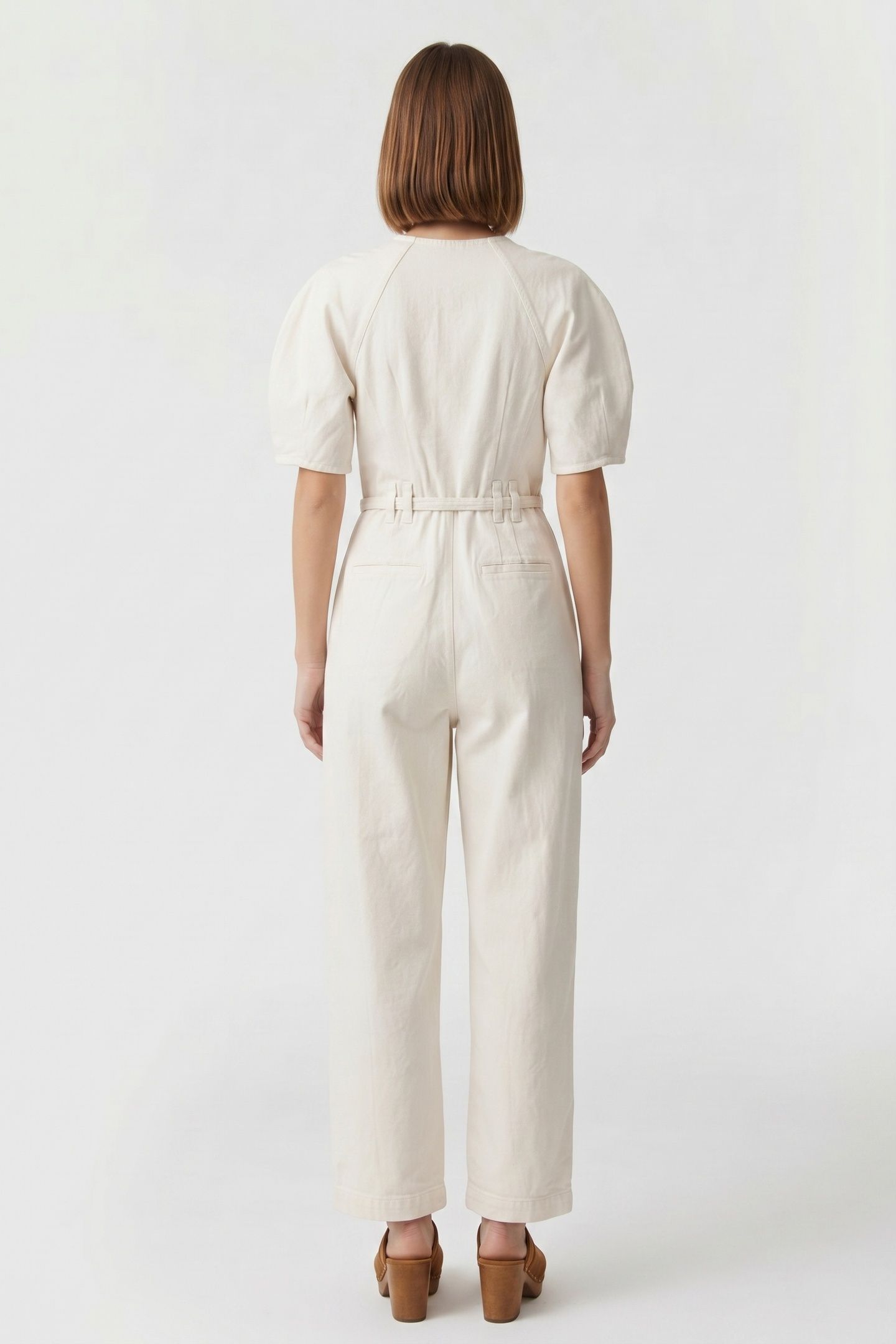 OLIVE JUMPSUIT WHITE 2