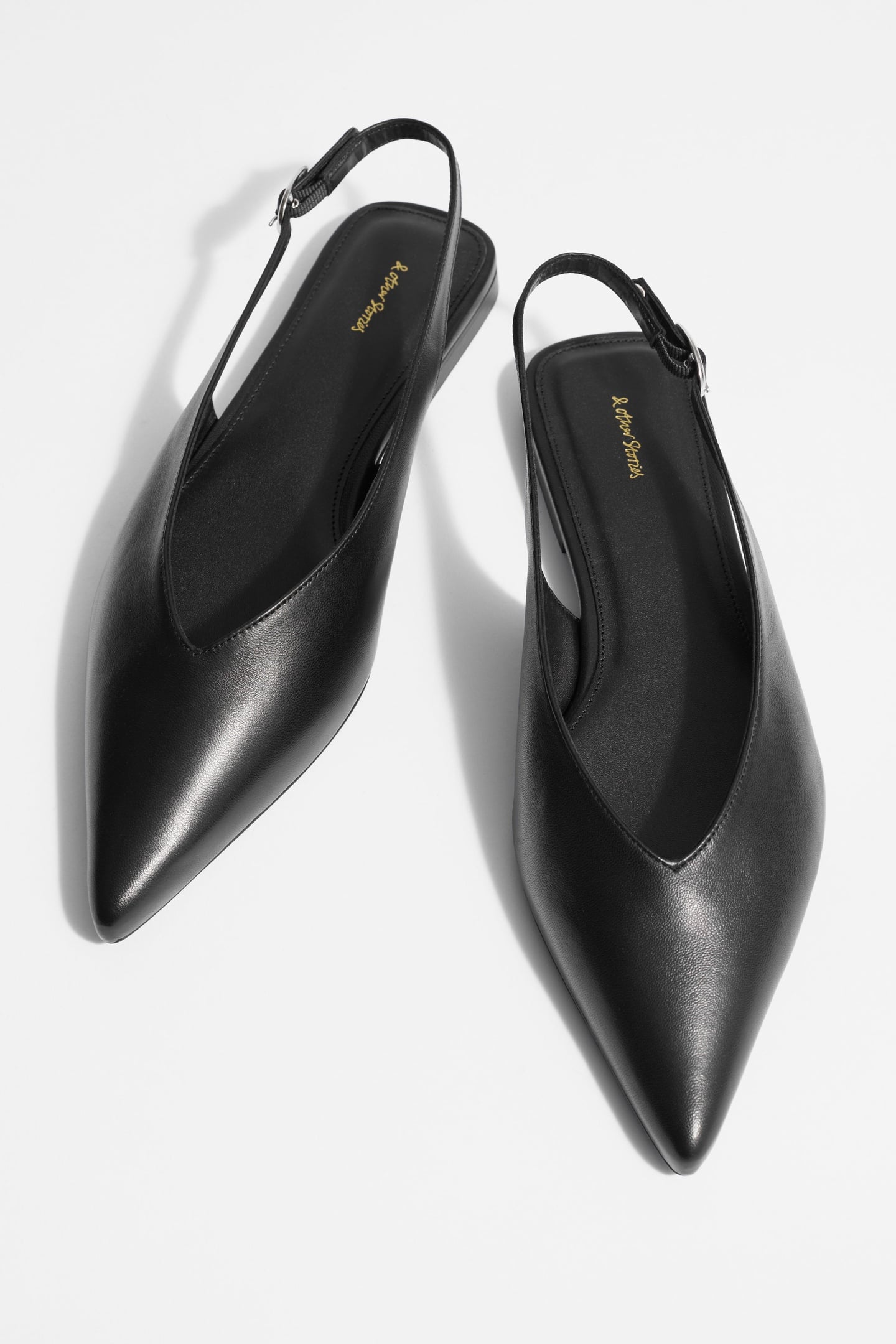 LEONE SLINGBACK BALLERINA BLACK 3