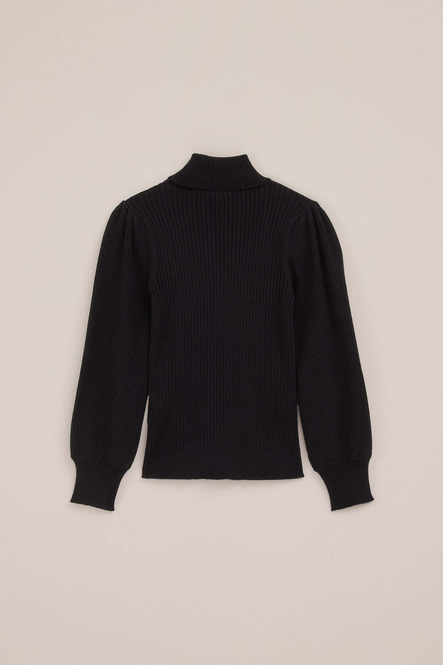 KNITTED PULLOVER BLACK 4