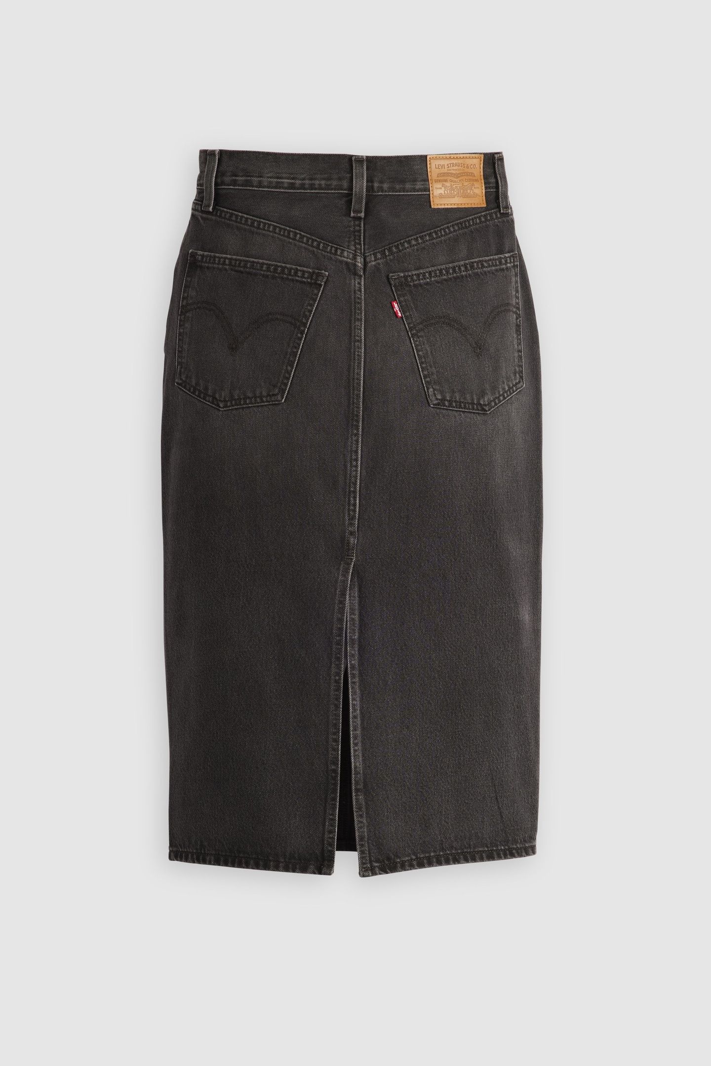 HIGH RISE BACK SLIT SKIRT 8