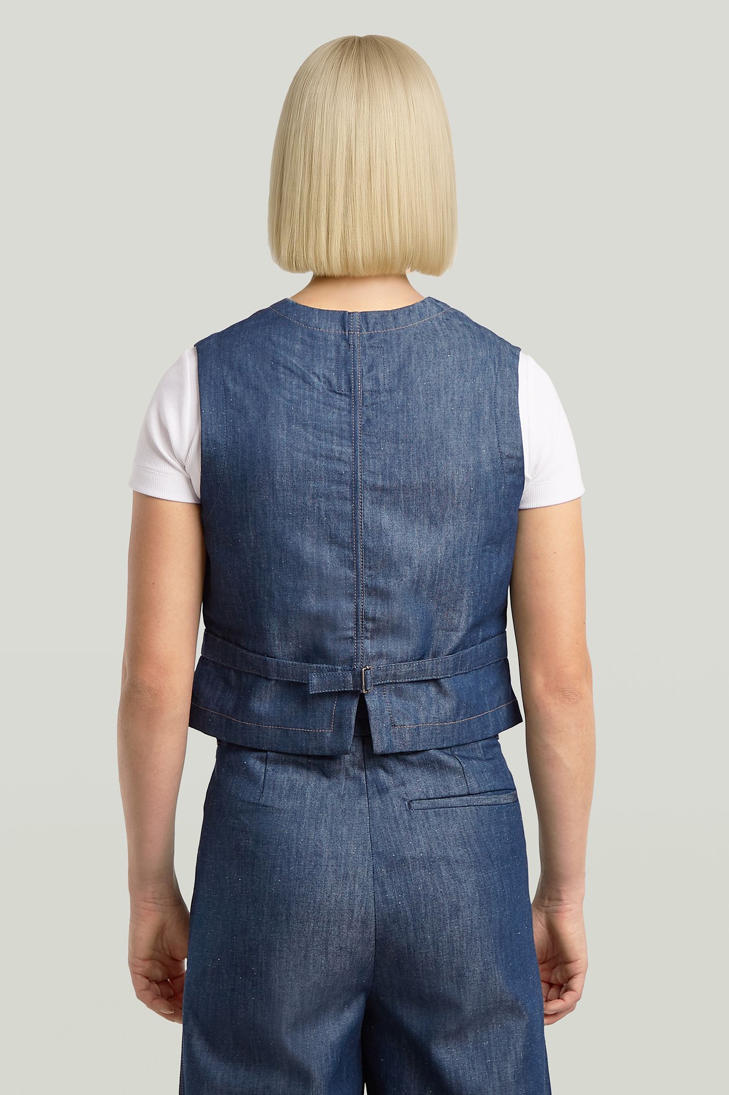SUMMER VEST RAW DENIM 2