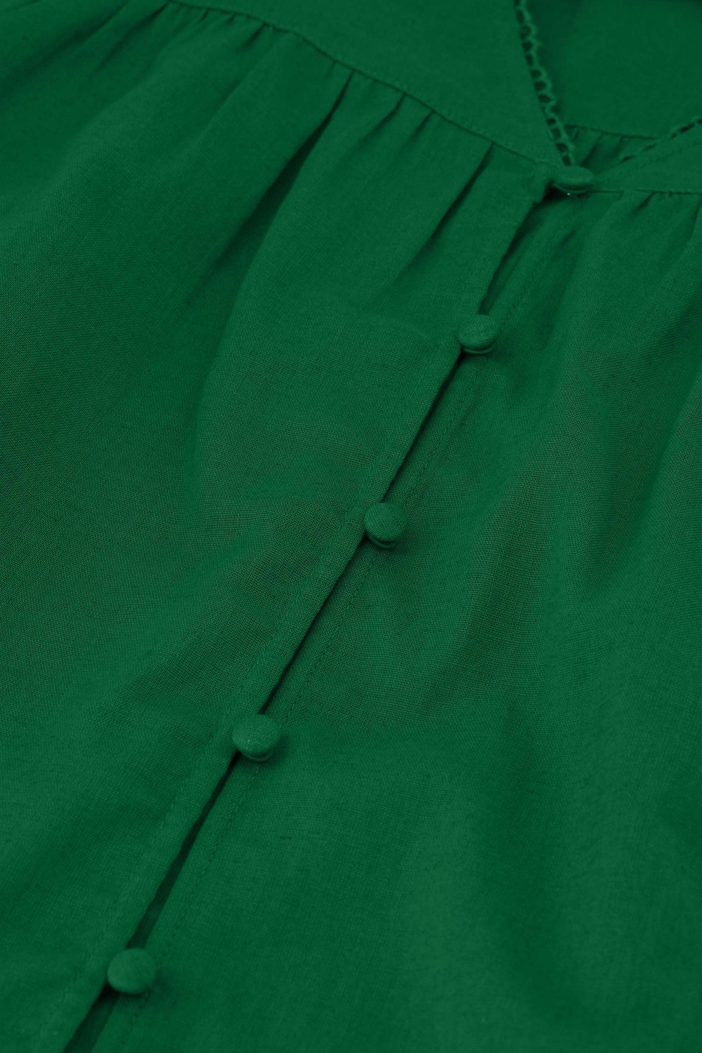 JUNO BLOUSE GREEN GLOW 5