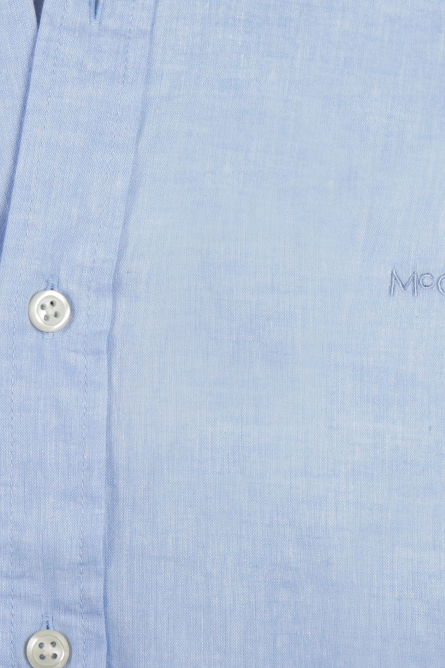 COTTON/LINNEN SHIRT LIGHT BLUE 5