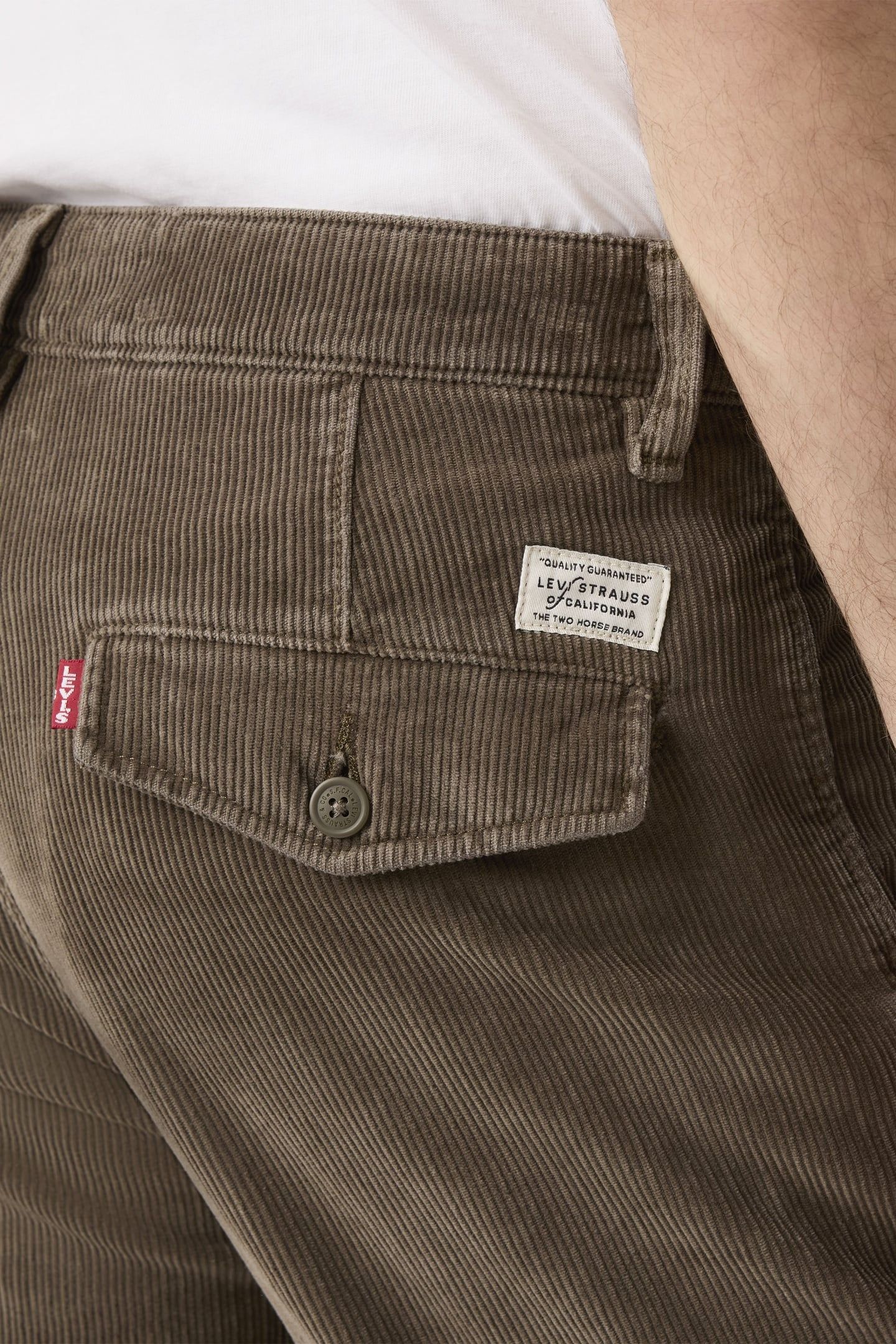 XX AUTHENTIC RELAXED CORDUROY CHINOS 7
