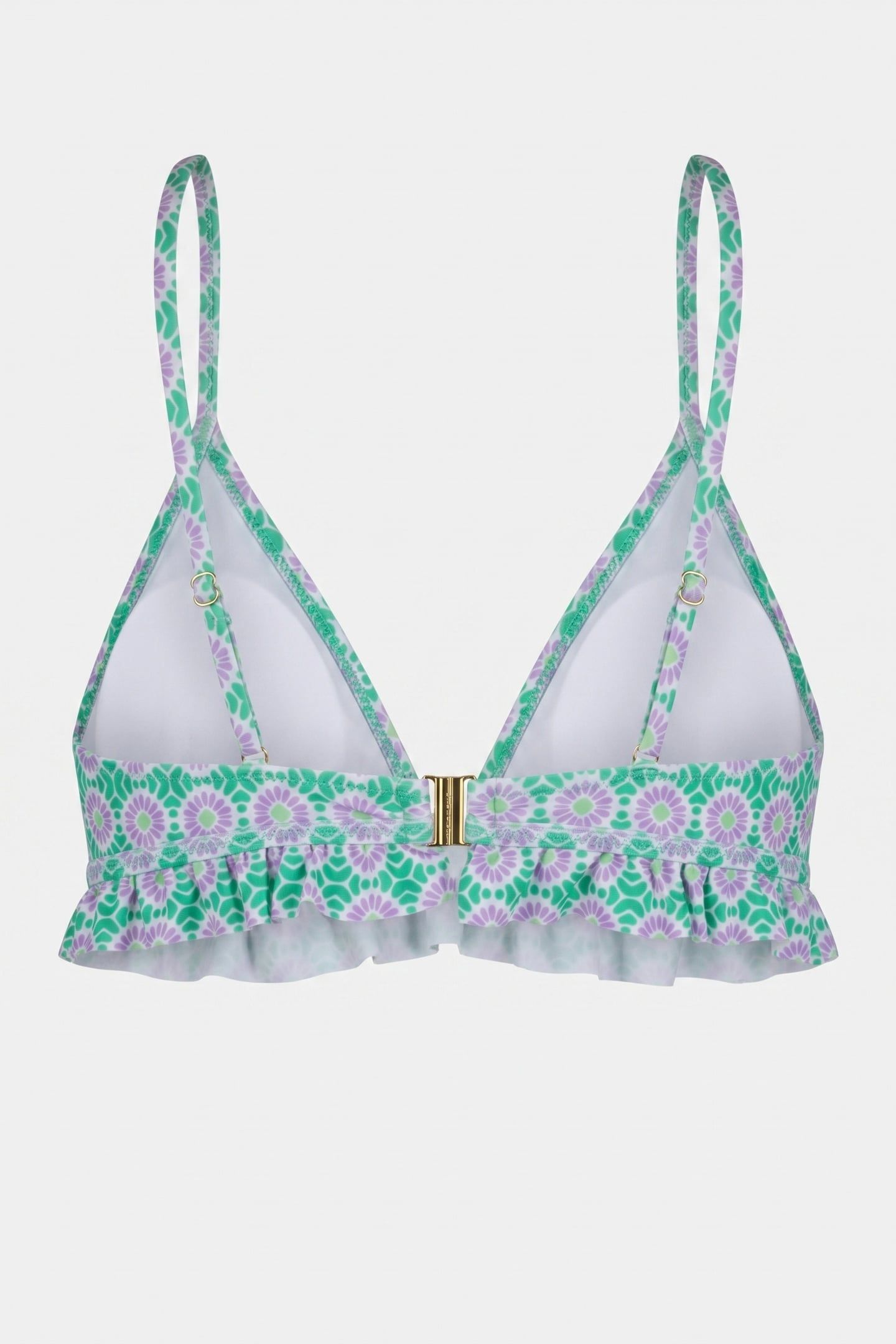 ROMY RUFFLE BIKINI TOP PORTO TILE FRESH GREEN 3