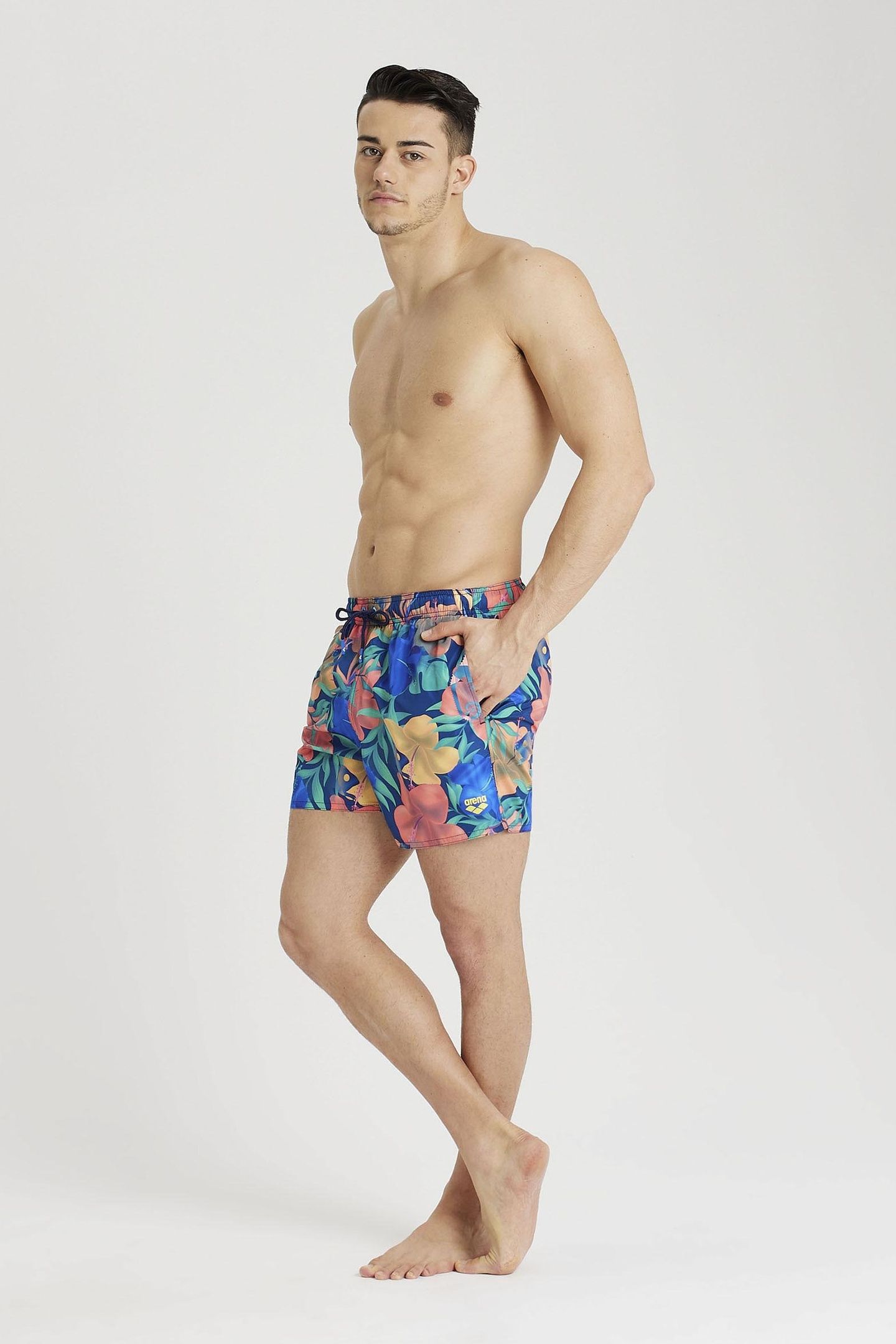 BEACH SHORT ALLOVER MULTICOLOR 3