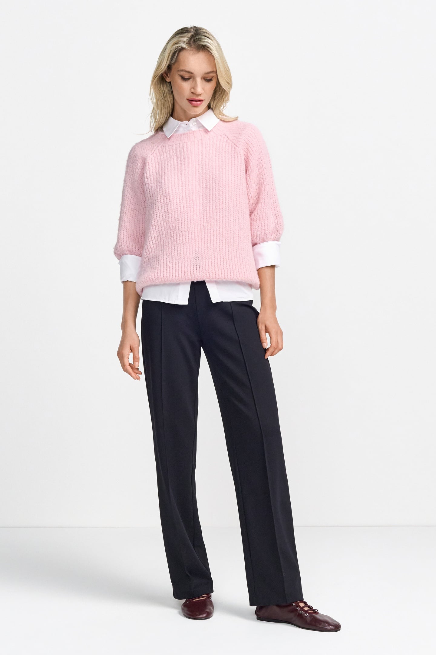 CULOTTE WITH ELASTIC TAPE BLACK 1
