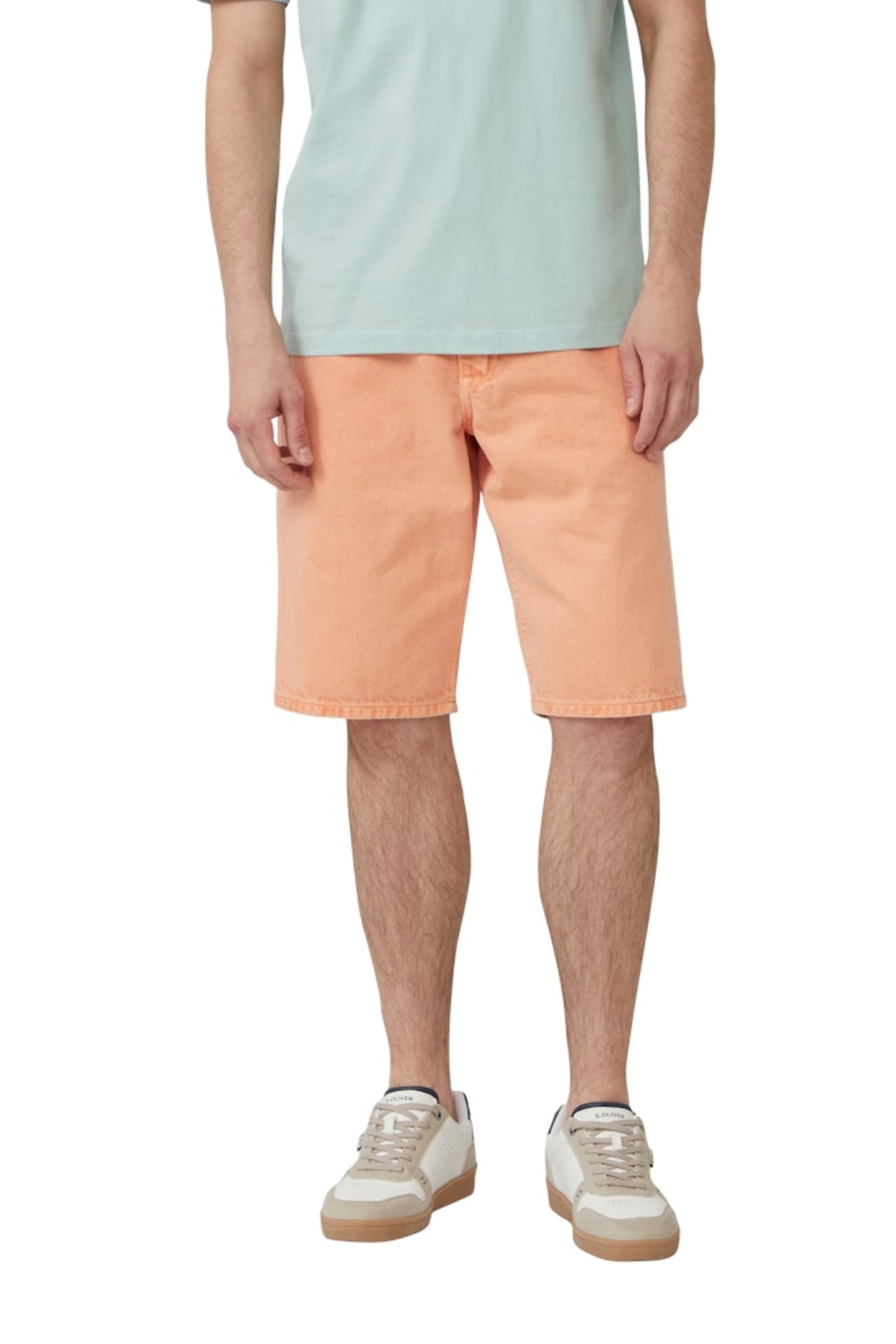 JEANS SHORTS ORANGE 1