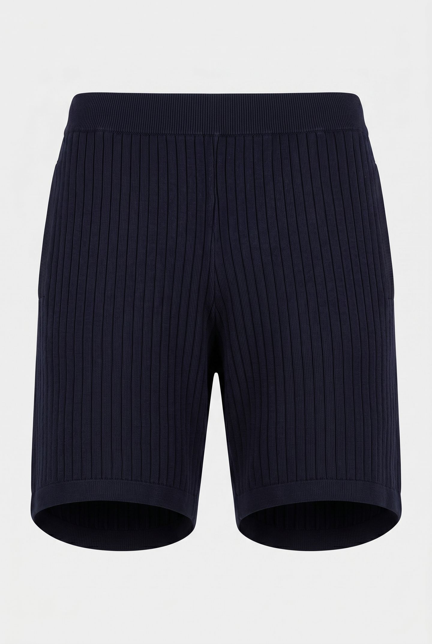 KNITTED SHORT NAVY 3