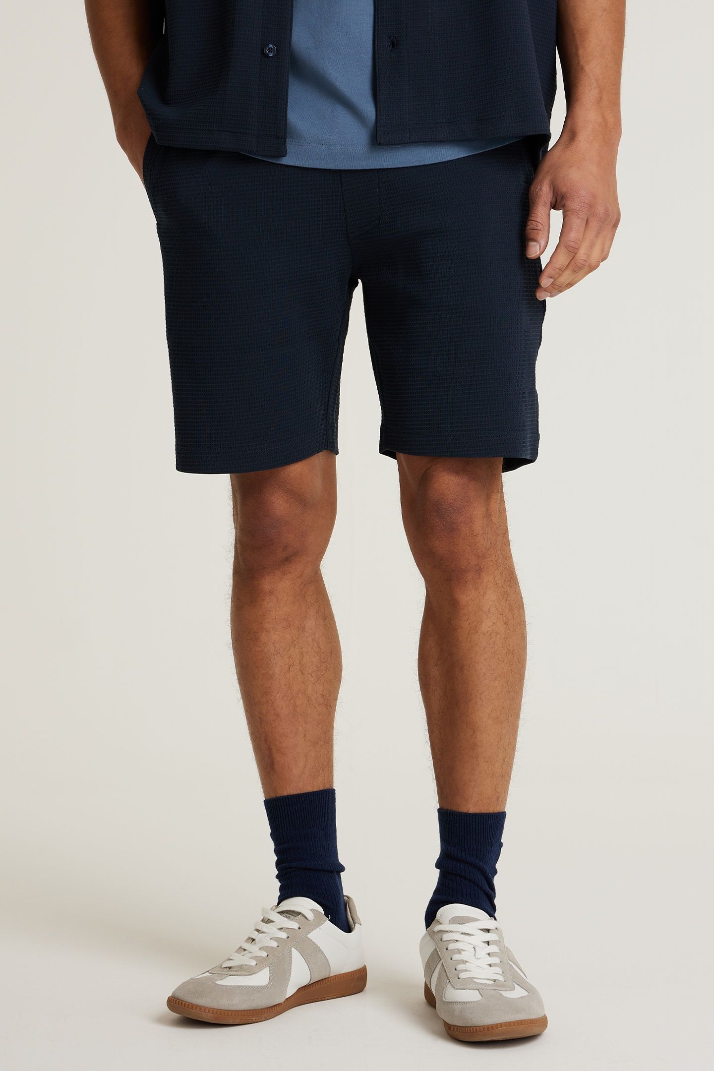 STONE.S STRUCTURE BERMUDA/SHORT DARK NAVY 1