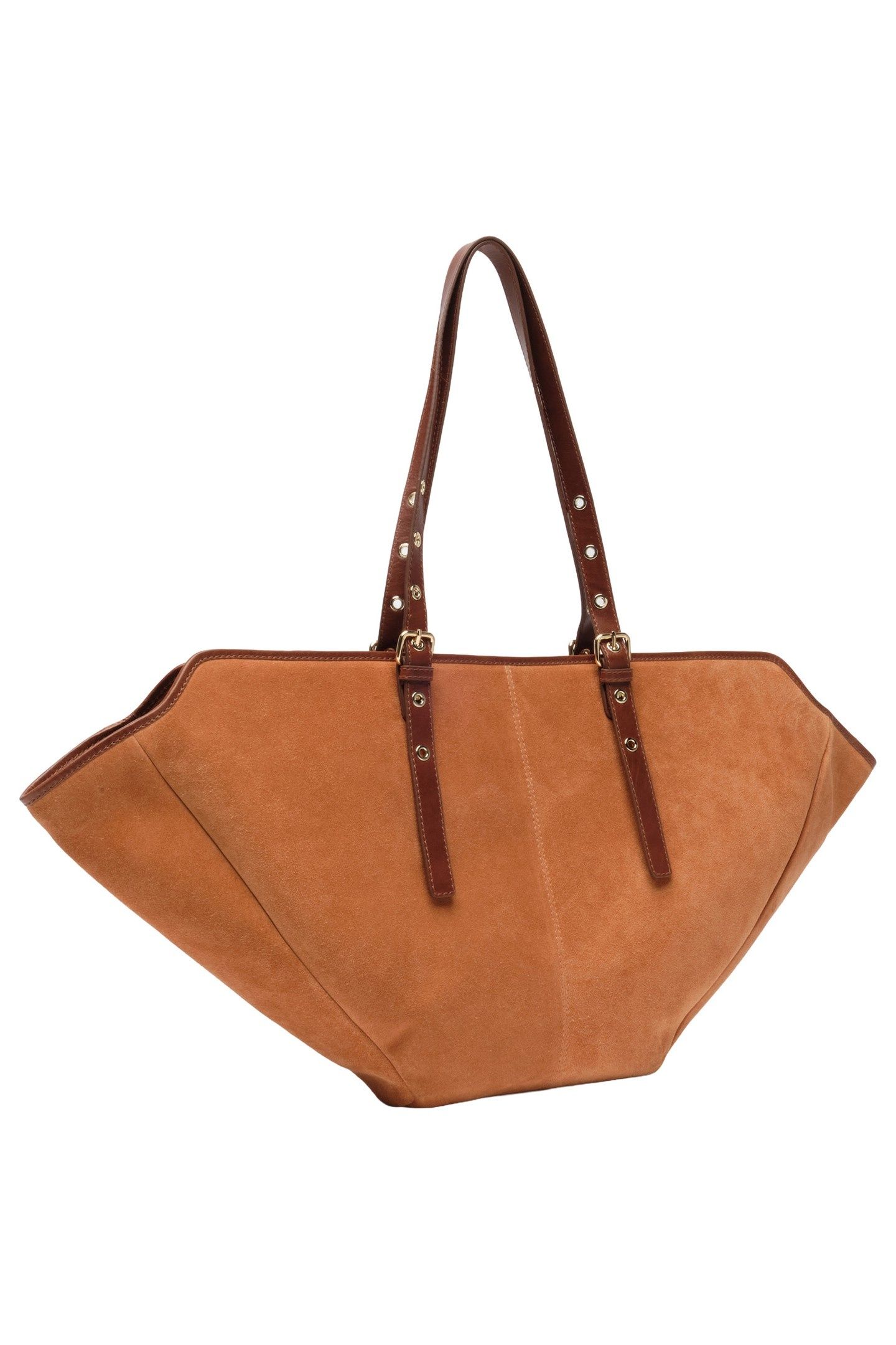 NORA SUEDE TOFFEE W. GOLD 3