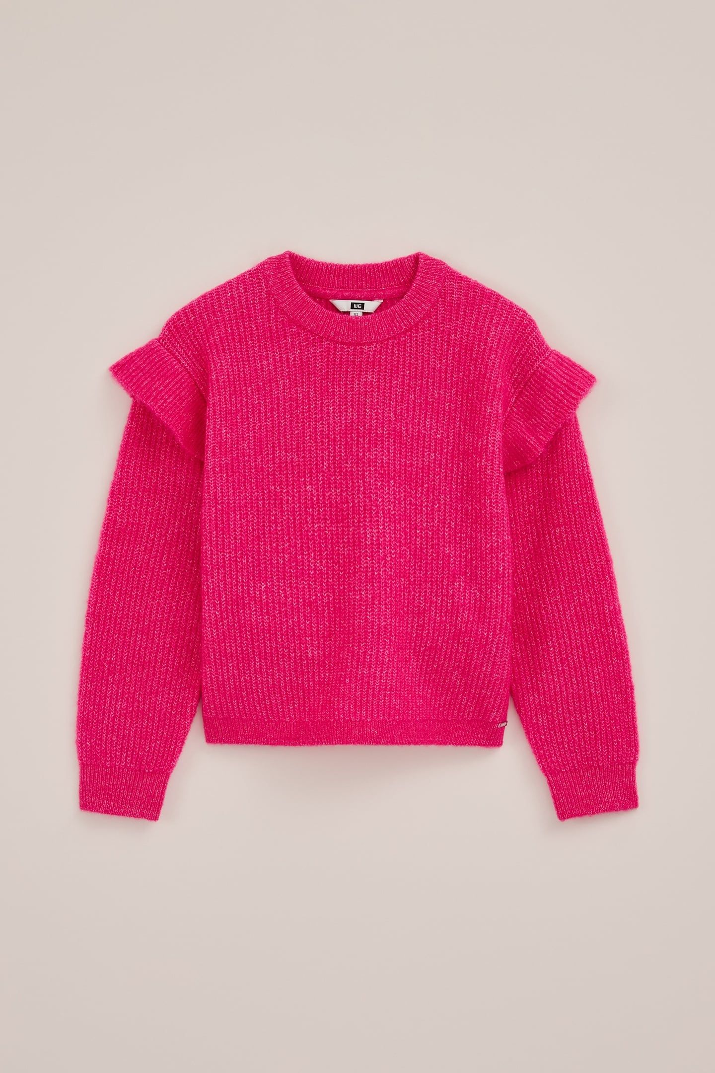 KNITTED PULLOVER BRIGHT PINK 3