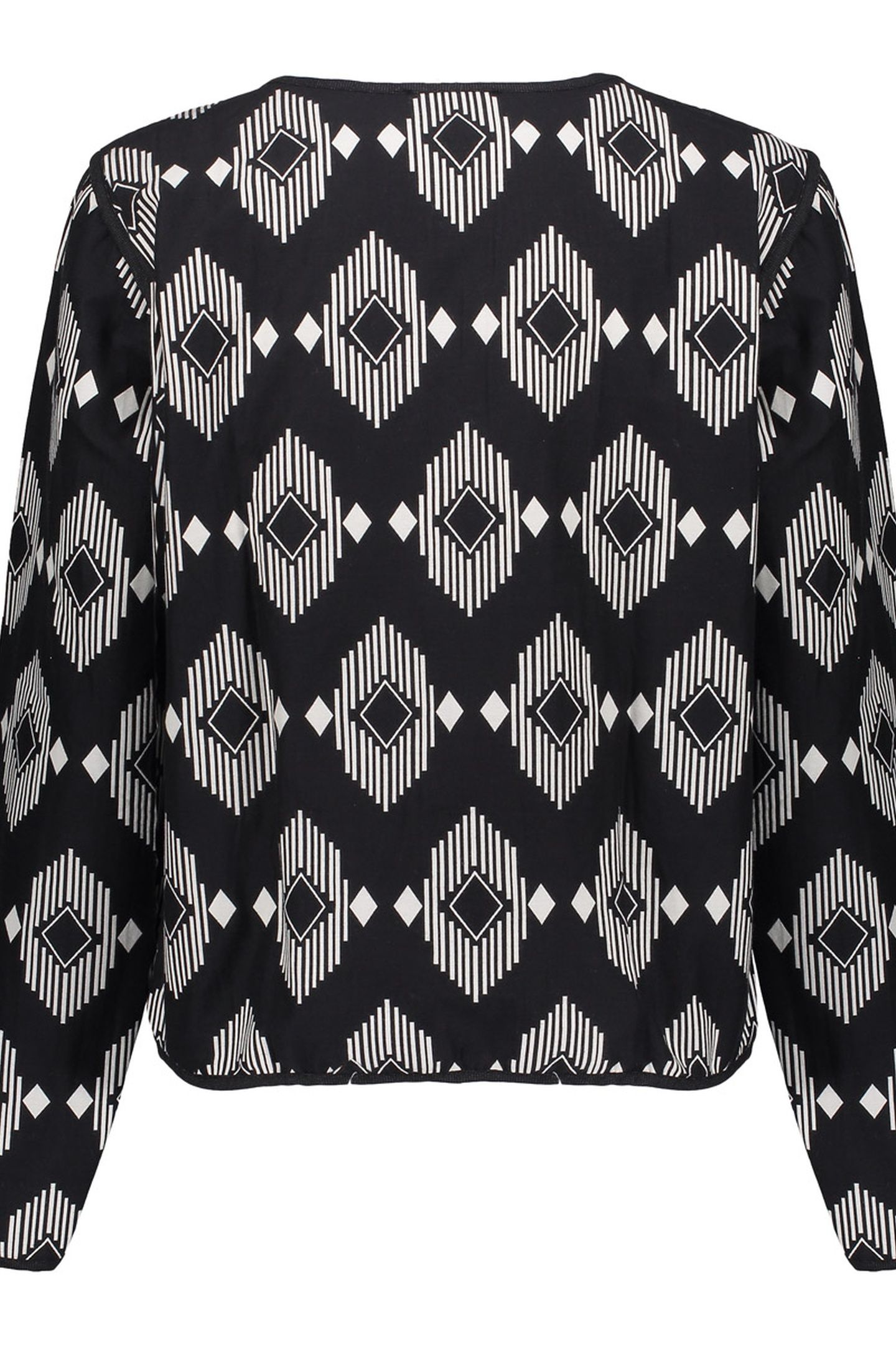 VEST BLACK/ECRU 2