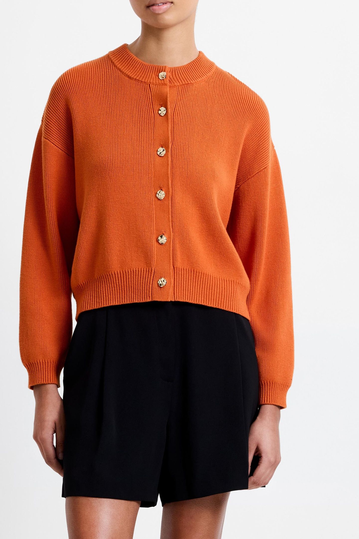 MILANO MOZART LS CARDI PUMPKIN ORANGE 1