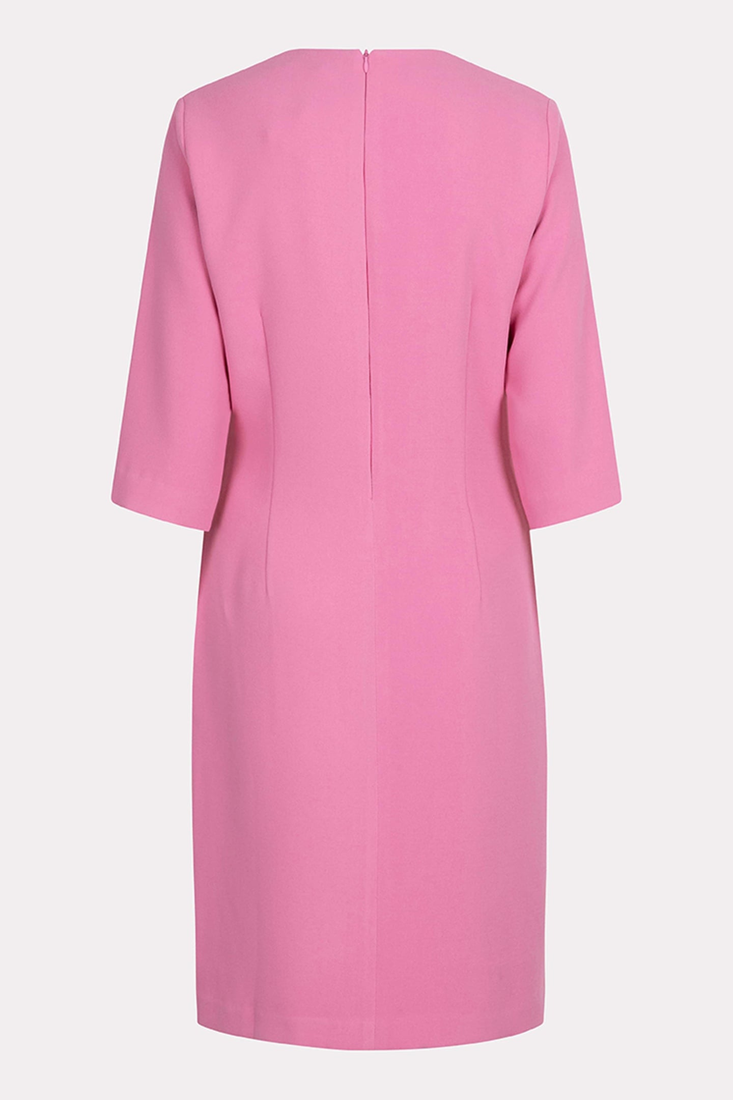 DRESS OVERLAP KNOT S/SLVE ROSE 6