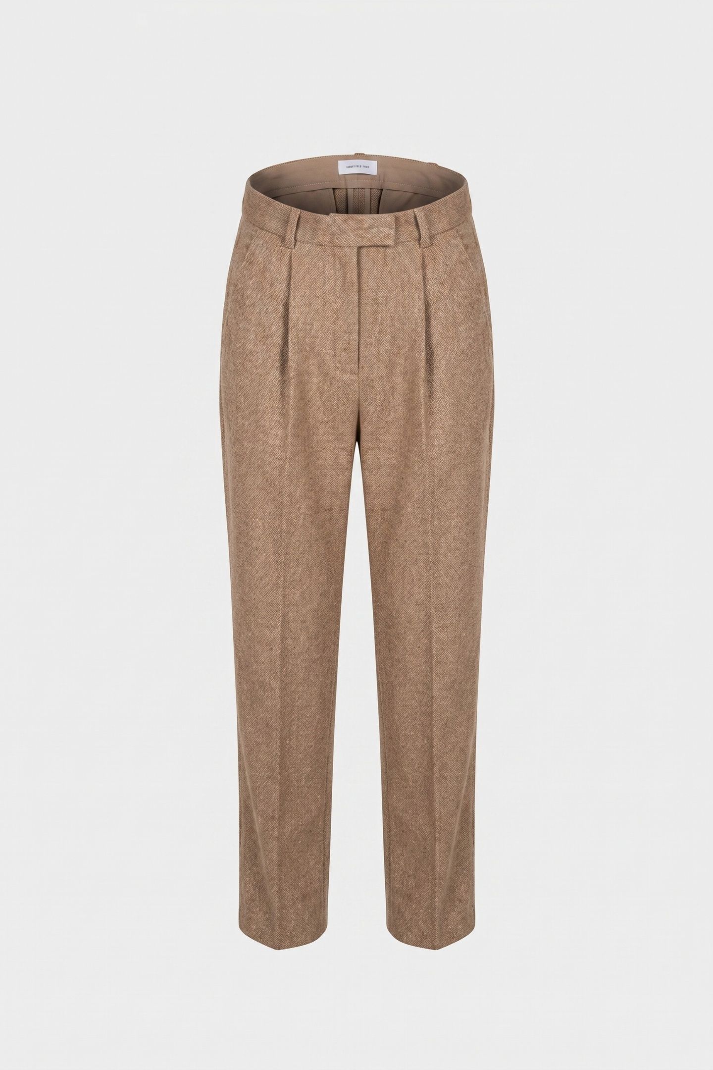 NENA TWEED TROUSER BEIGE 4