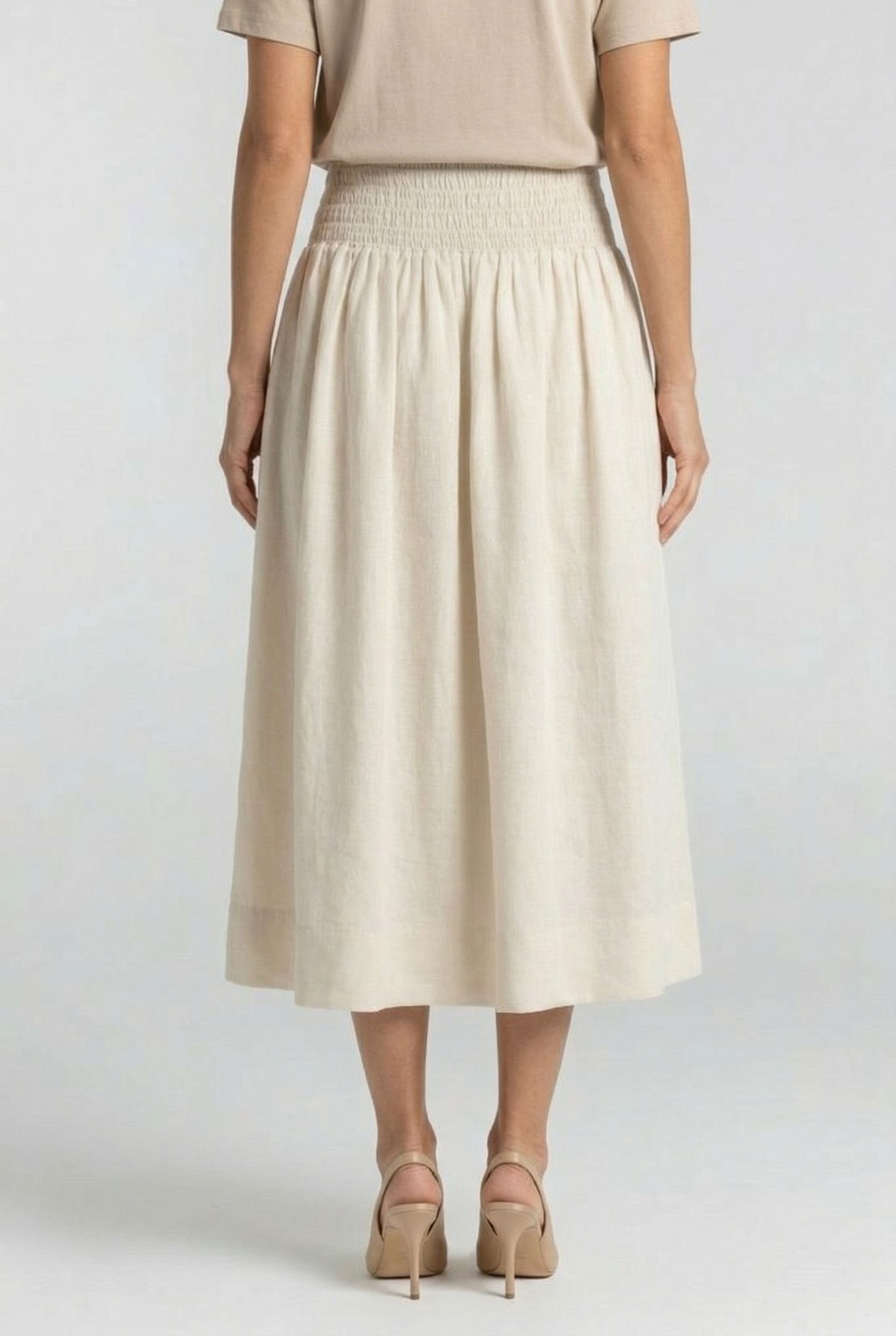 ROBINSON SKIRT BEIGE 2