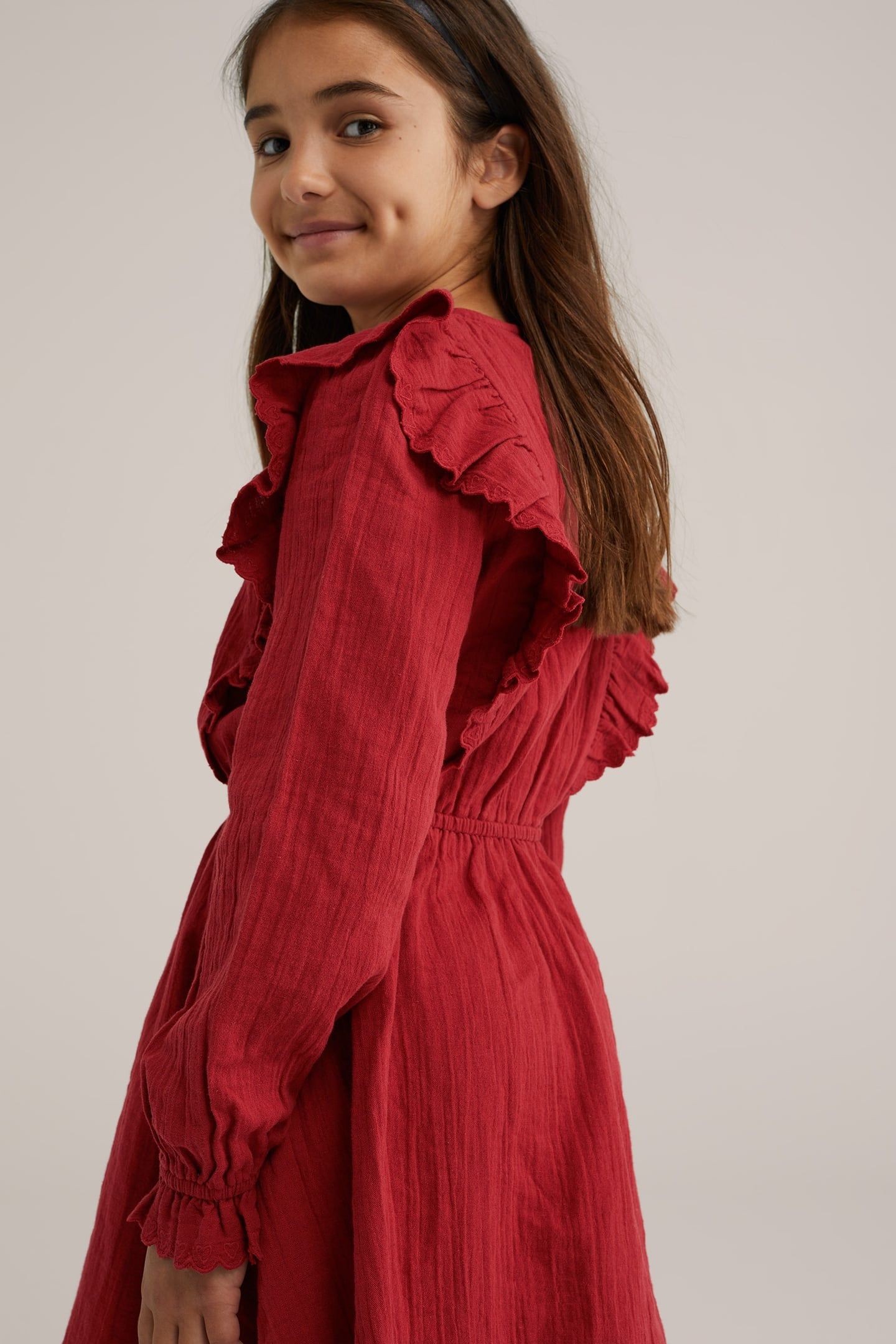 DRESS SHORT RED 1