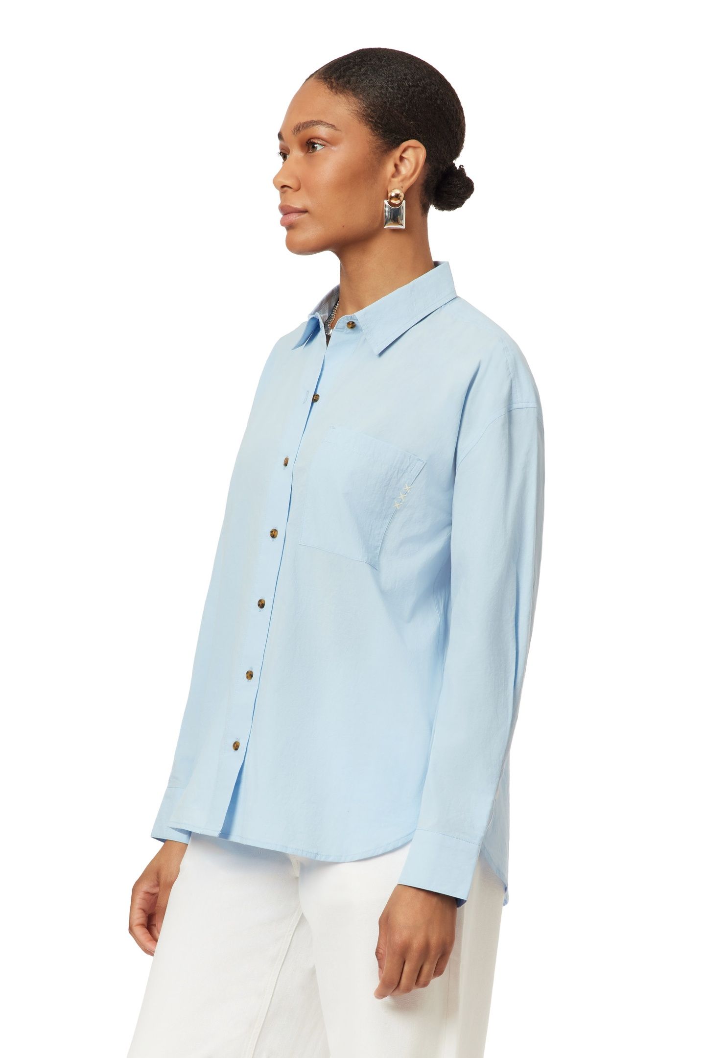 OVERSIZED SHIRT CERULEAN 4