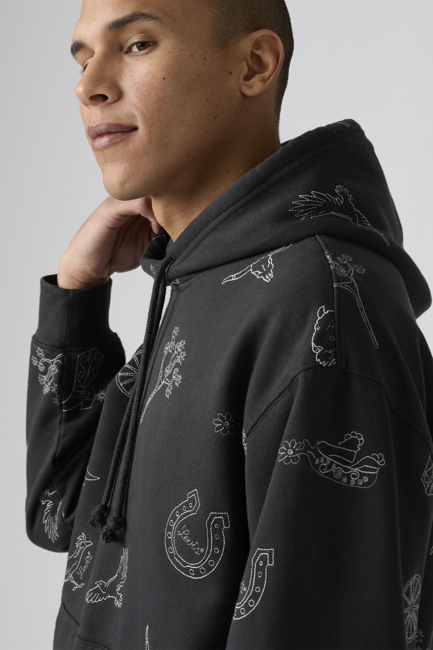 RELAXED GRAPHIC HOODIE 6