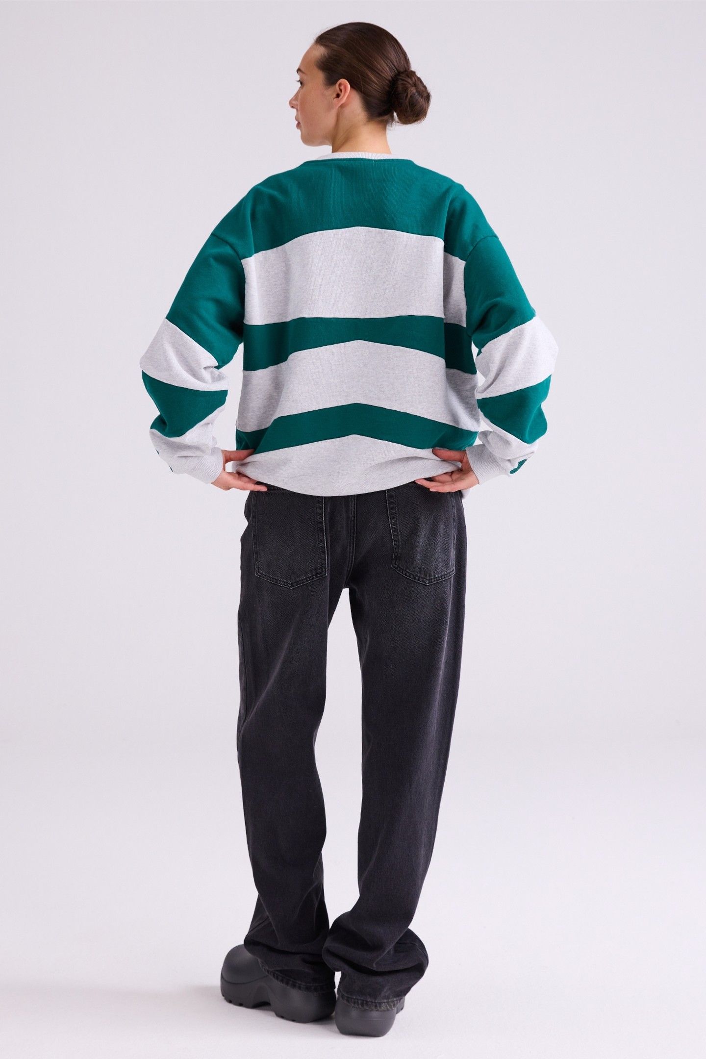 HUGO SWEATER MELANGE GREY 4