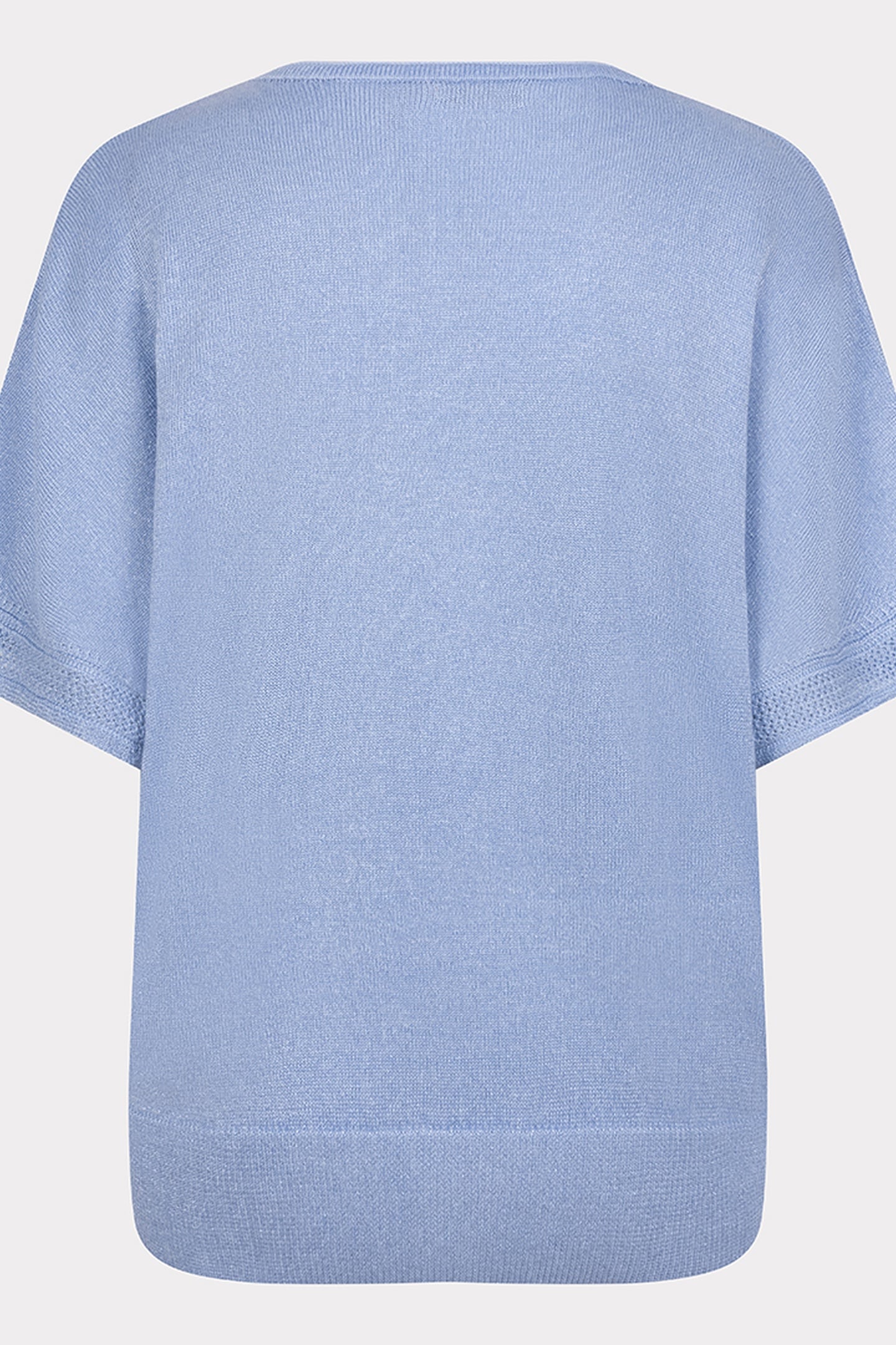 SWEATER BATWING POINTELLE LUREX SKY BLUE 5
