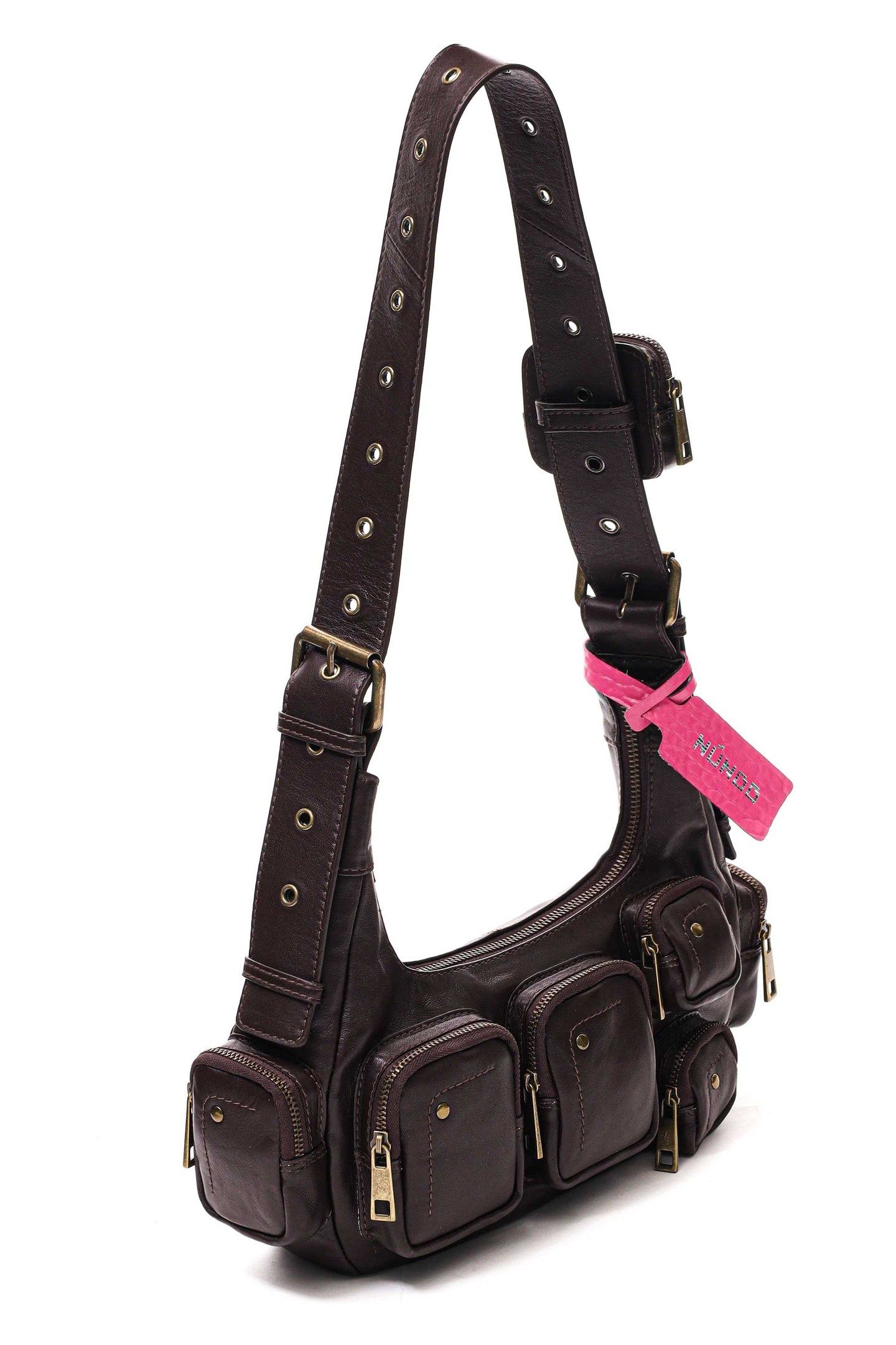 SALLY SMALL POCKET SHEEP BROWN W. GOLD 3