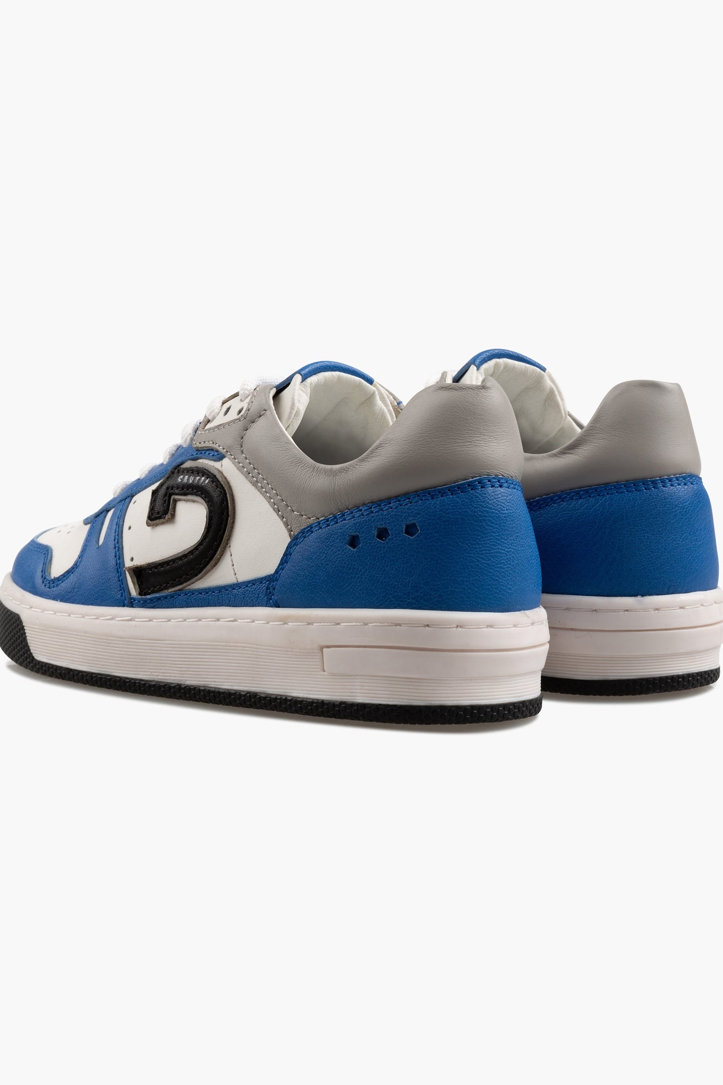 BOYS TROPHY MID BLUE/WHITE 4