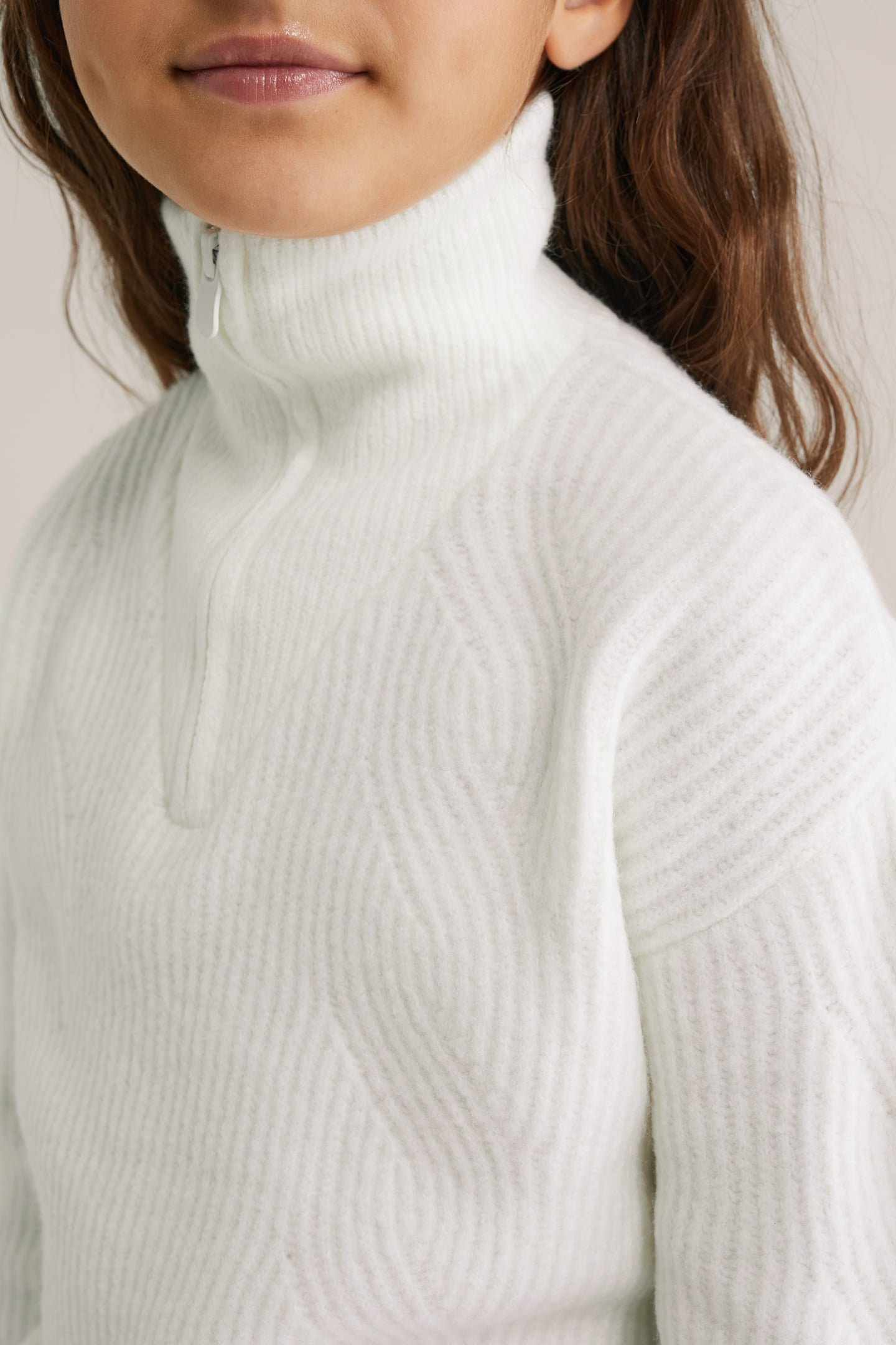 KNITTED PULLOVER OFF-WHITE 5