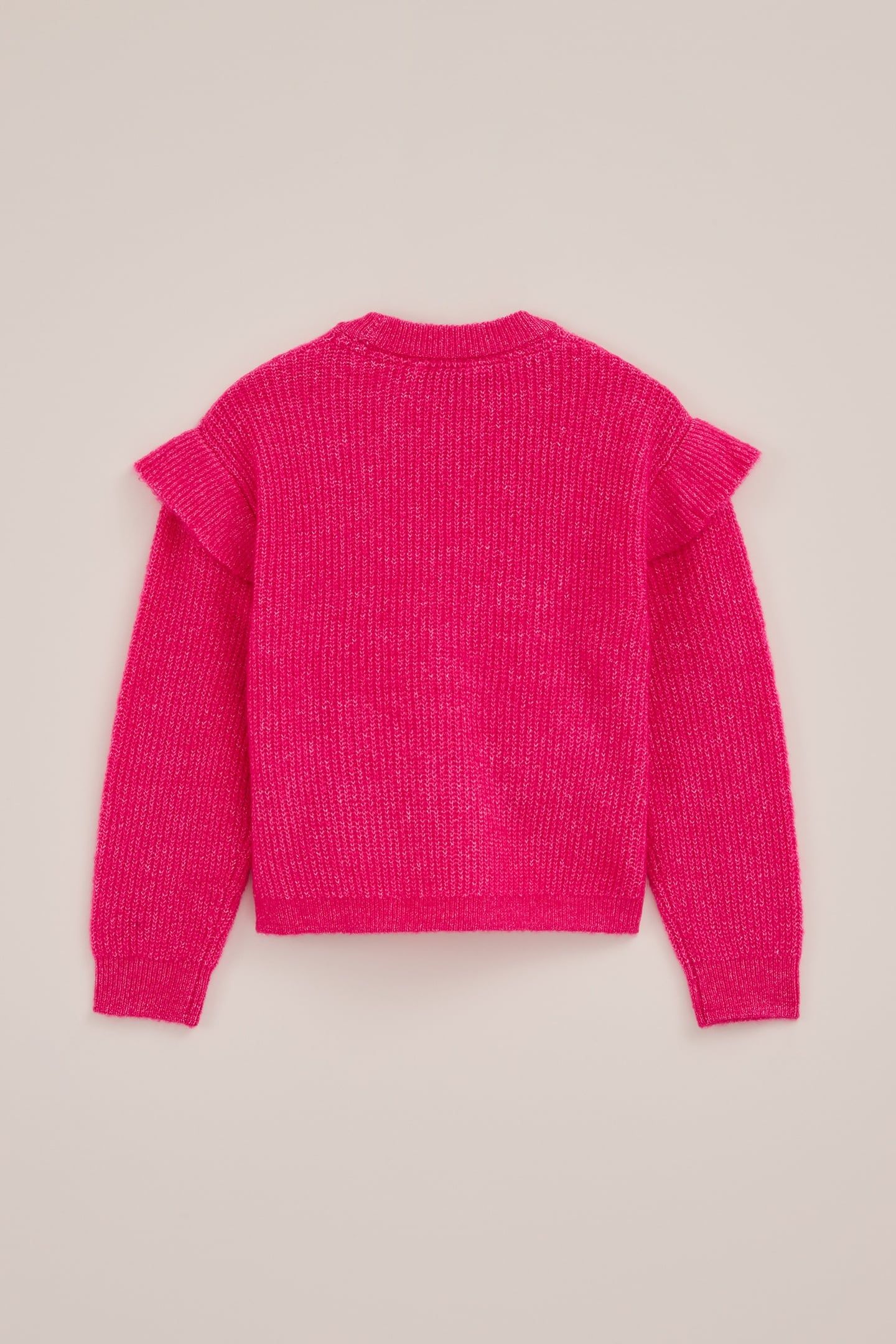 KNITTED PULLOVER BRIGHT PINK 4