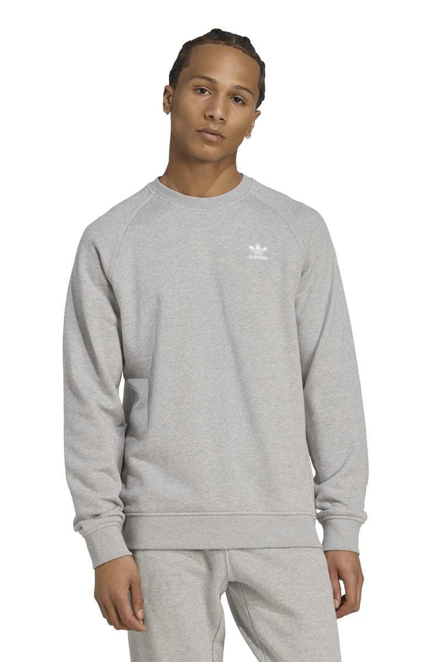 ORIGINALS UNISEX TREFOIL FRENCH TERRY CREW SWEATSHIRT 1