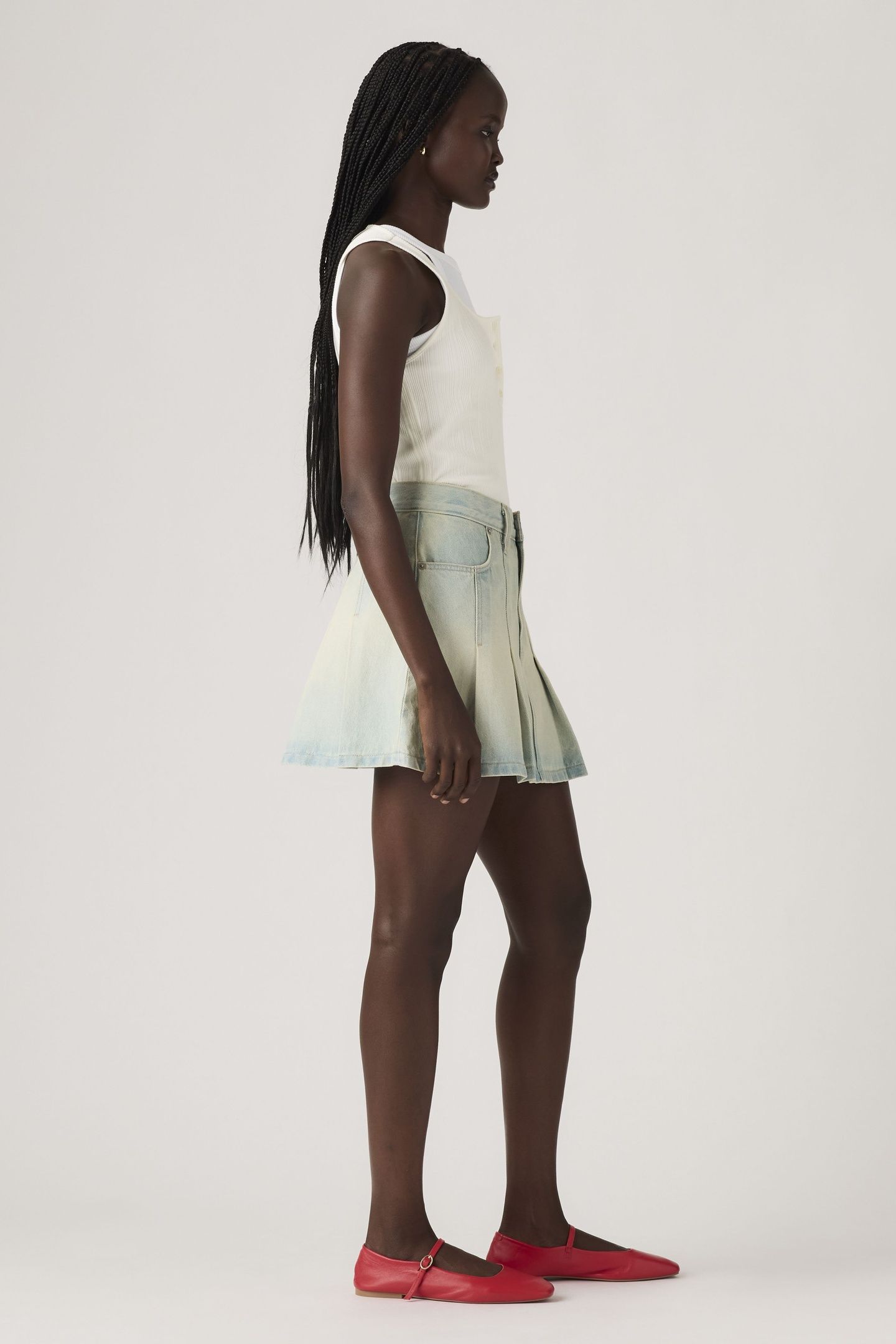 PLEATED MINI SKIRT 5
