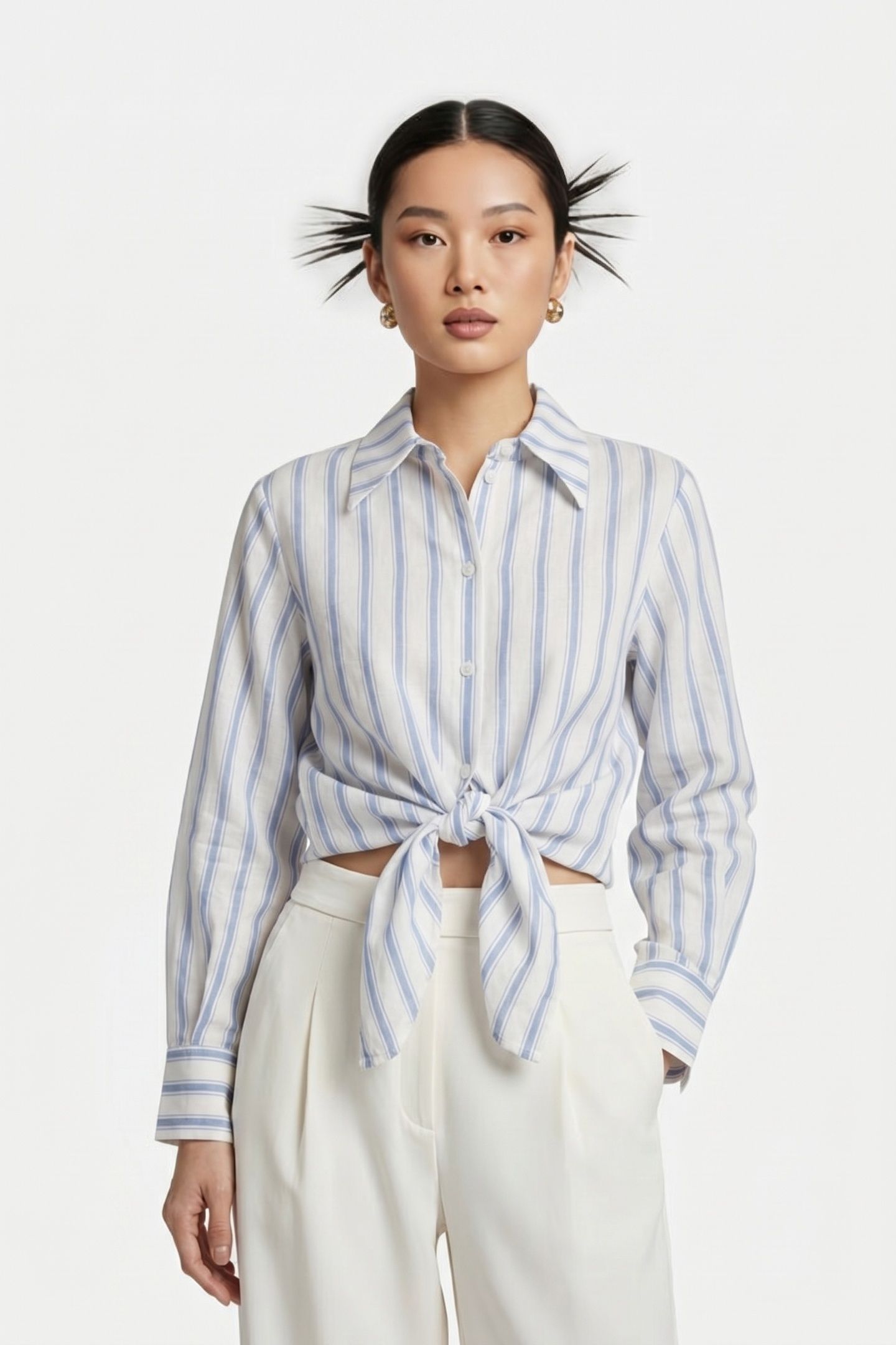 CALVIN SHIRT BLUE 1