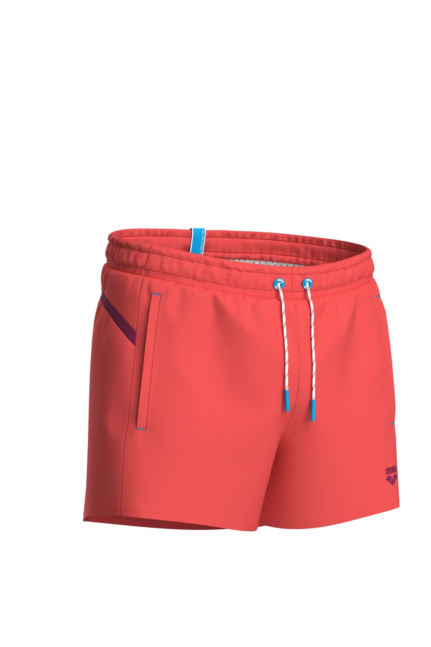 PRO_FILE BEACH X-SHORT CALYPSO CORAL-DARK PURPLE 7