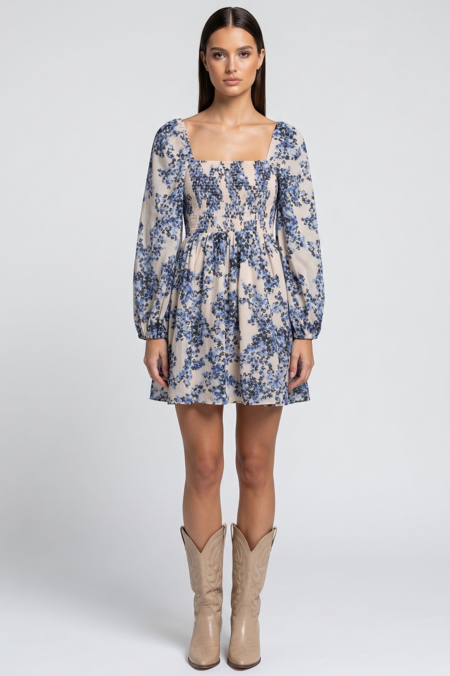 ALETTA DRESS SPEED BEIGE 1