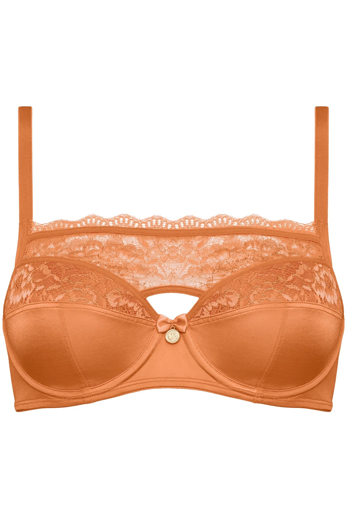 CARITA BRAPLUNGE BALCONYWIRED PADDED ORANGE 3