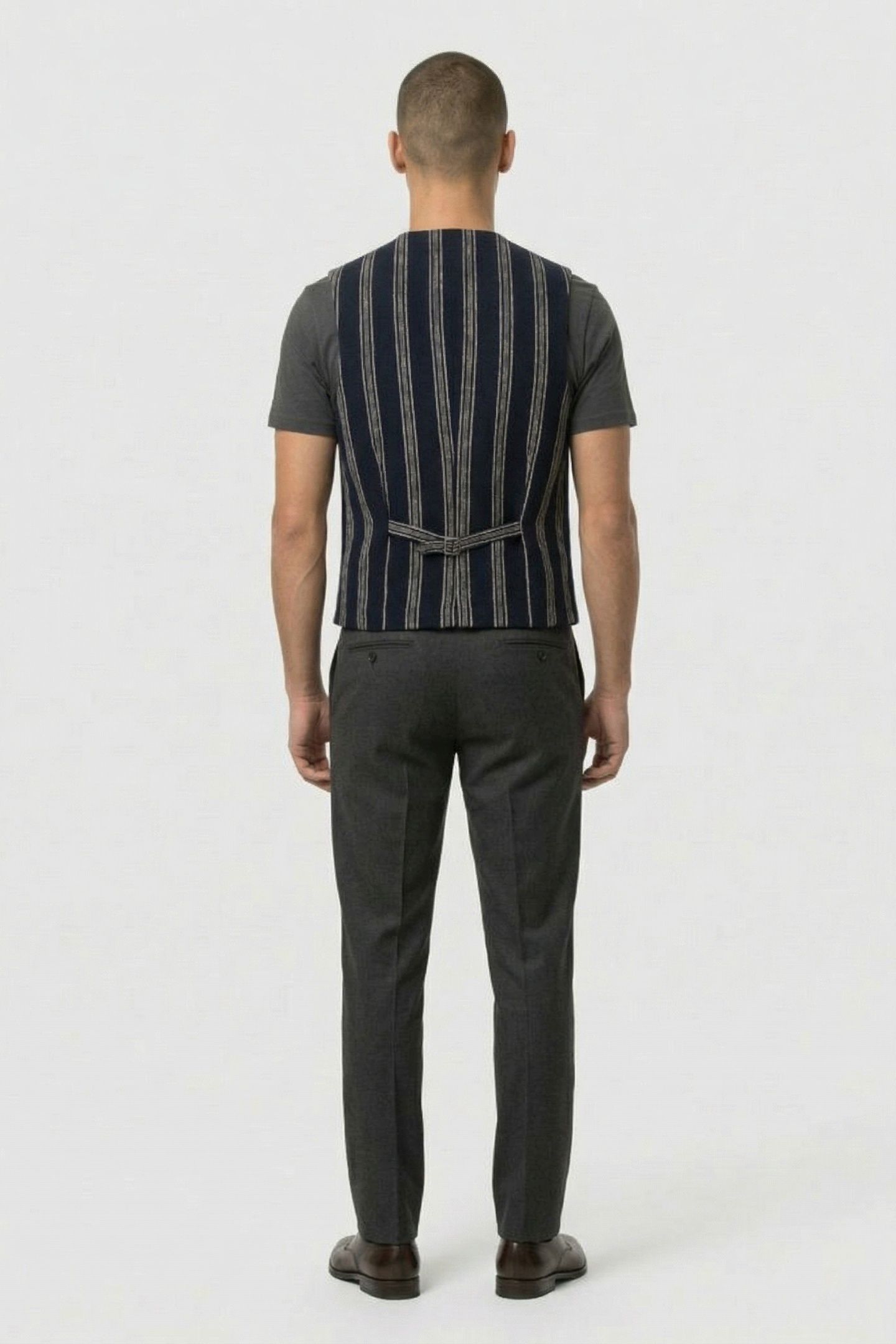 DS-JILES GILET DK. NAVY 2