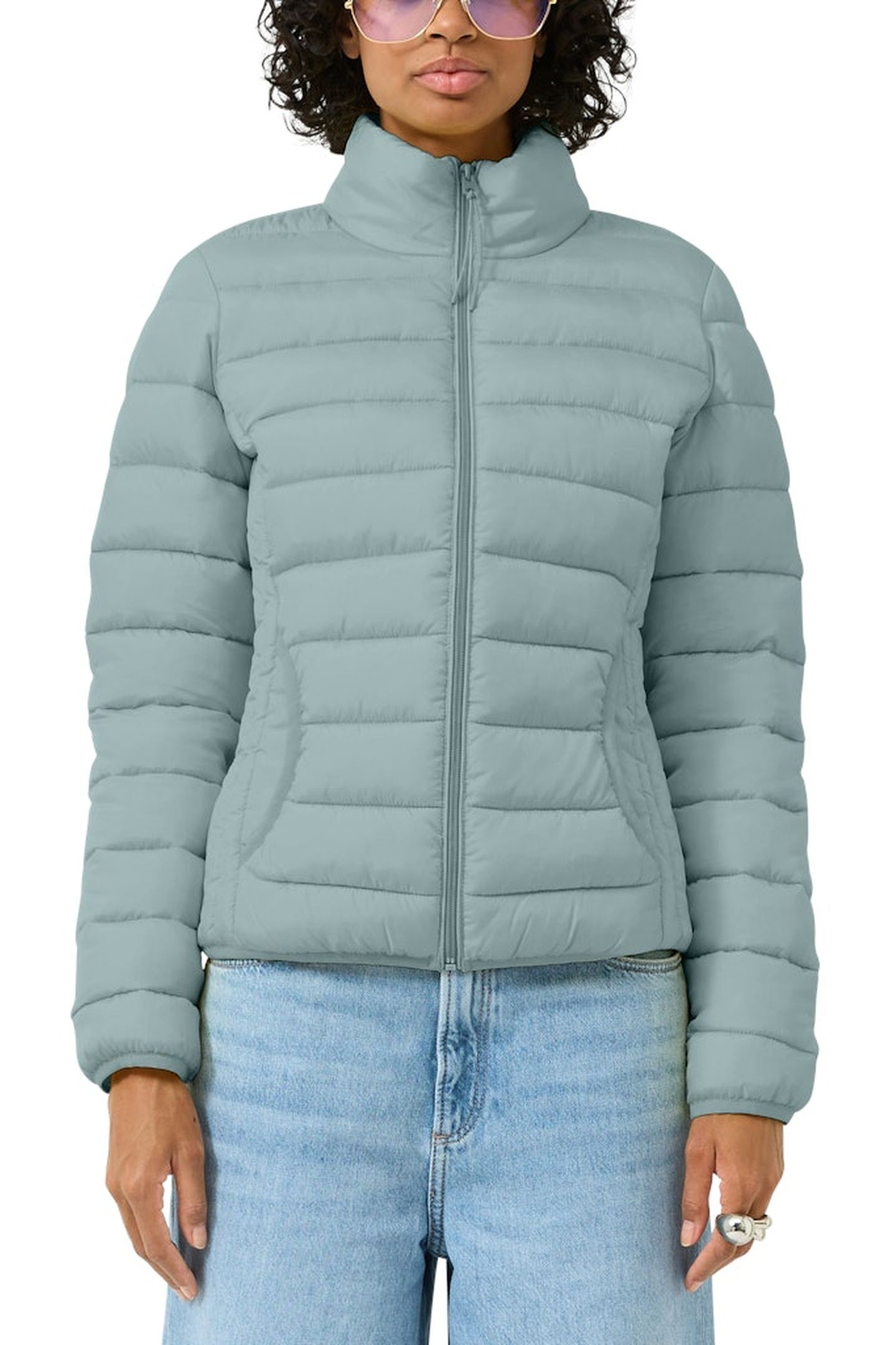 QS JACKETS OUTDOOR SOFT SAGE 1