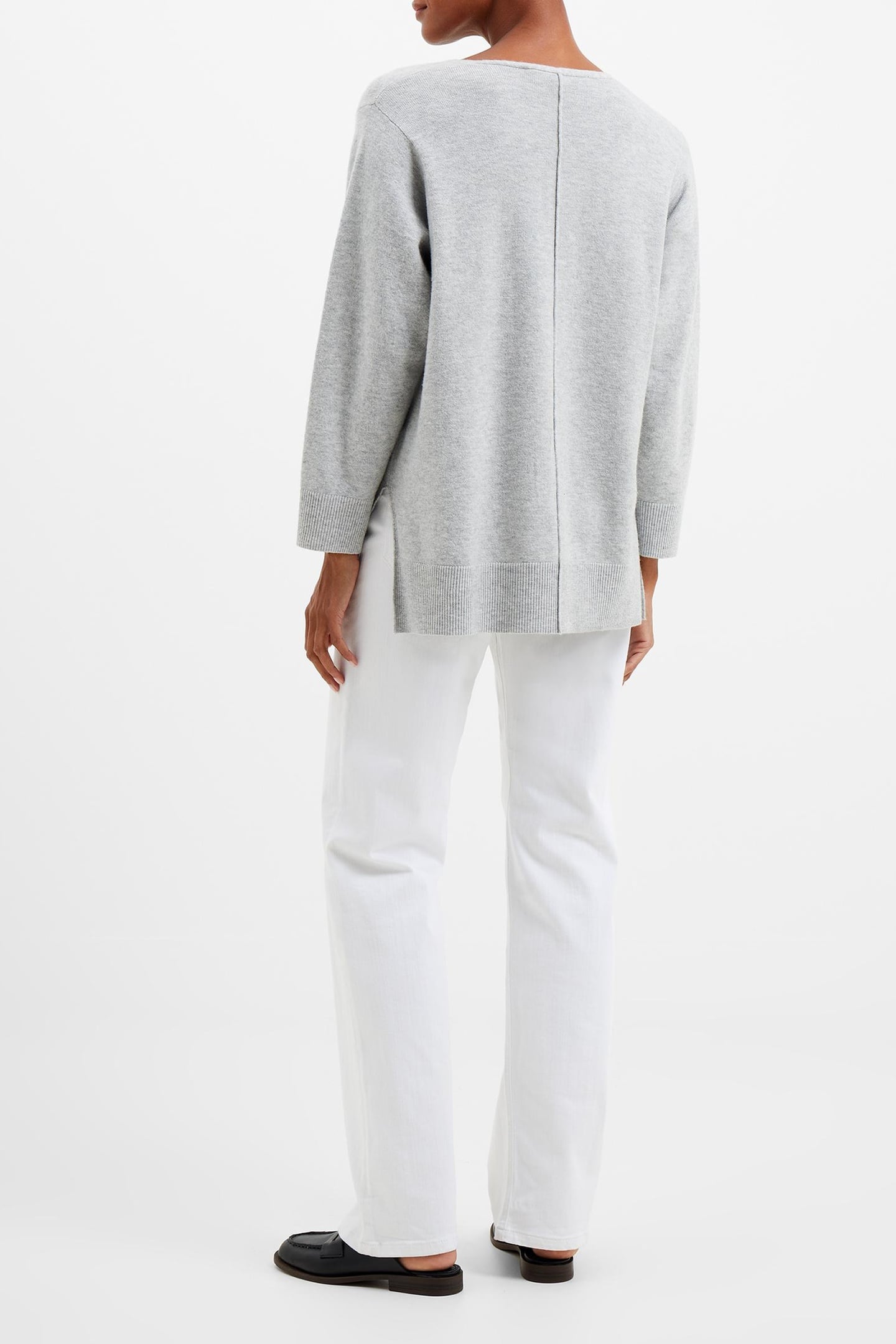 EBBA VHARI VNCK JUMPER LIGHT GREY MEL 3